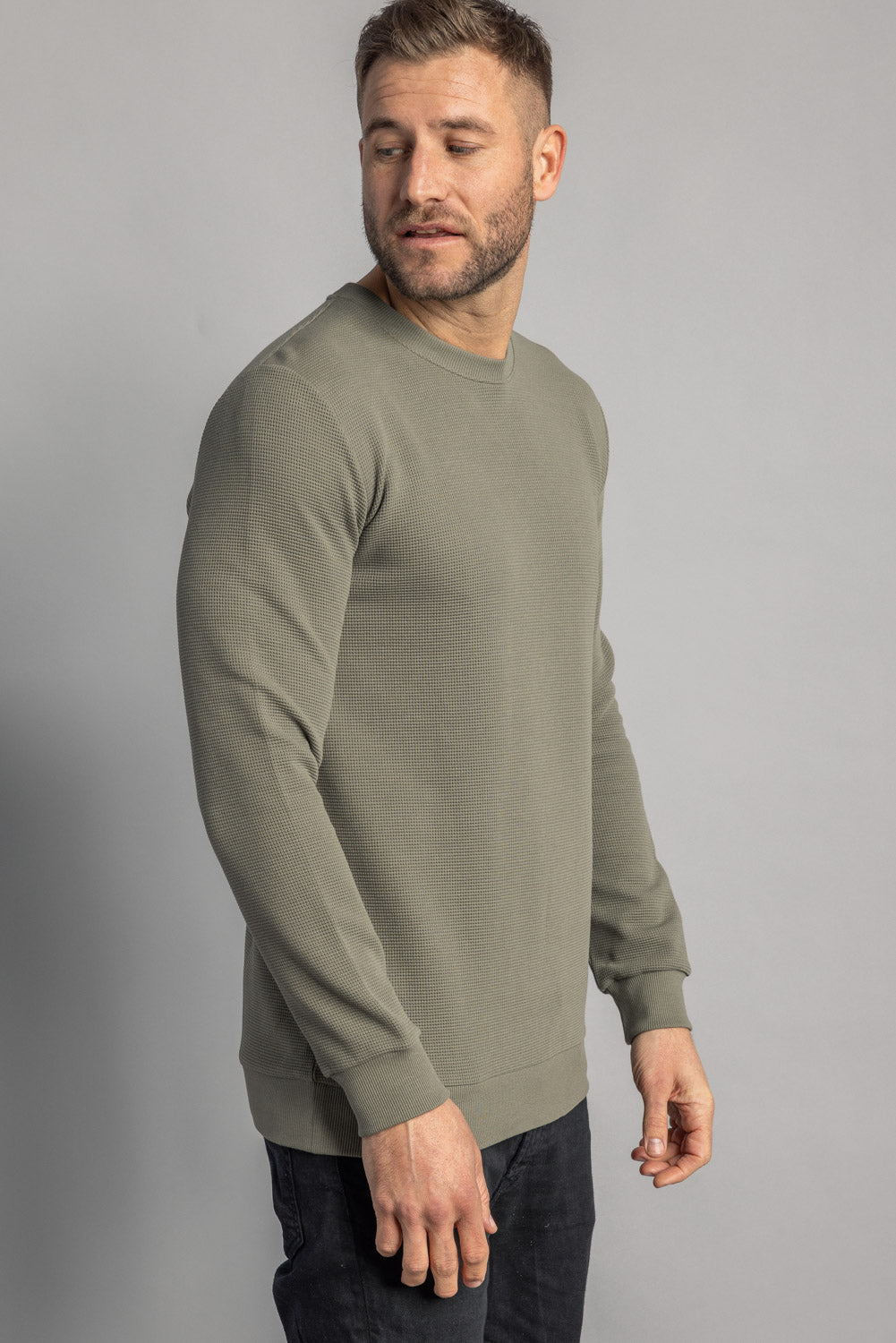 Waffle Piqué Longsleeve