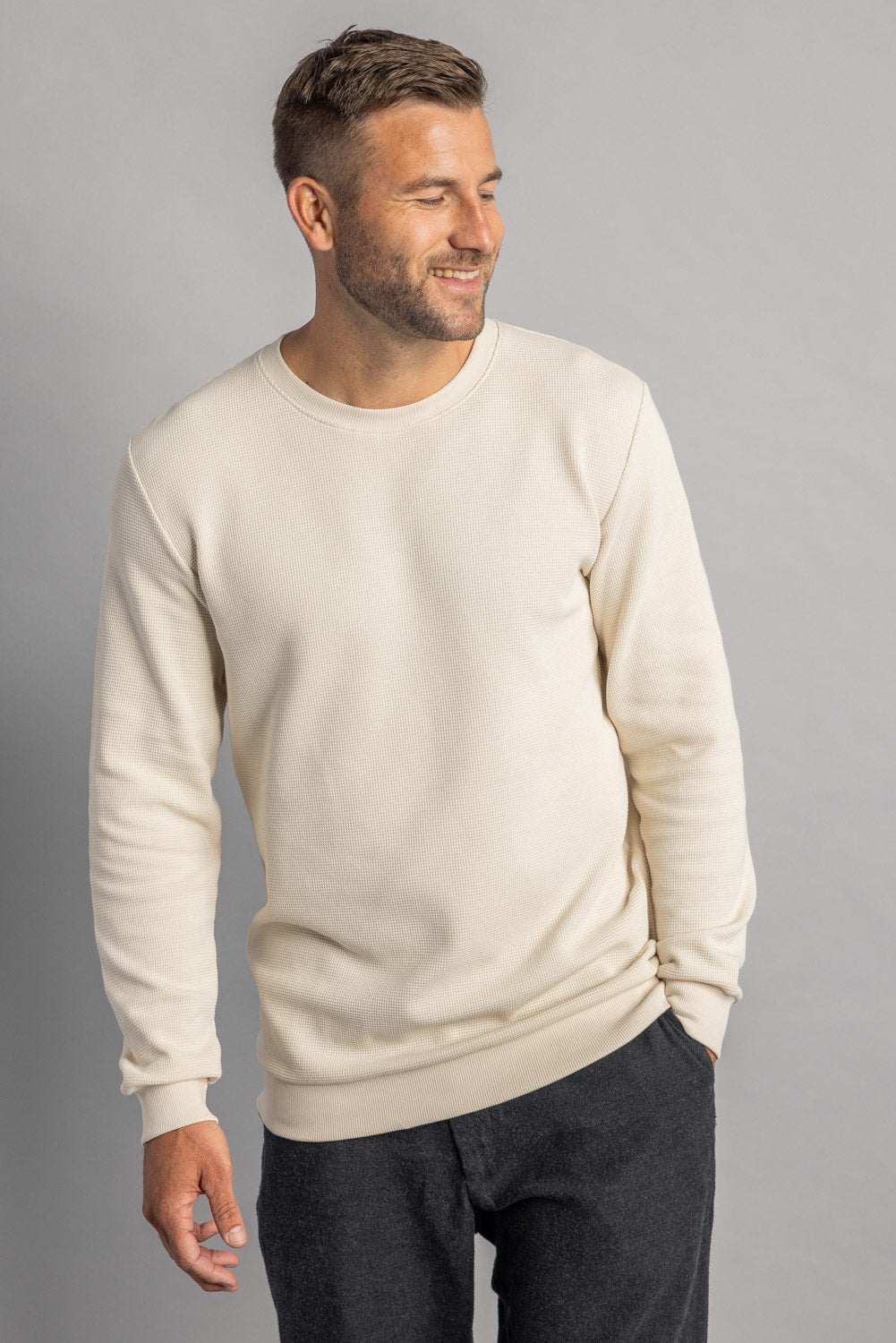 Waffle Piqué Longsleeve