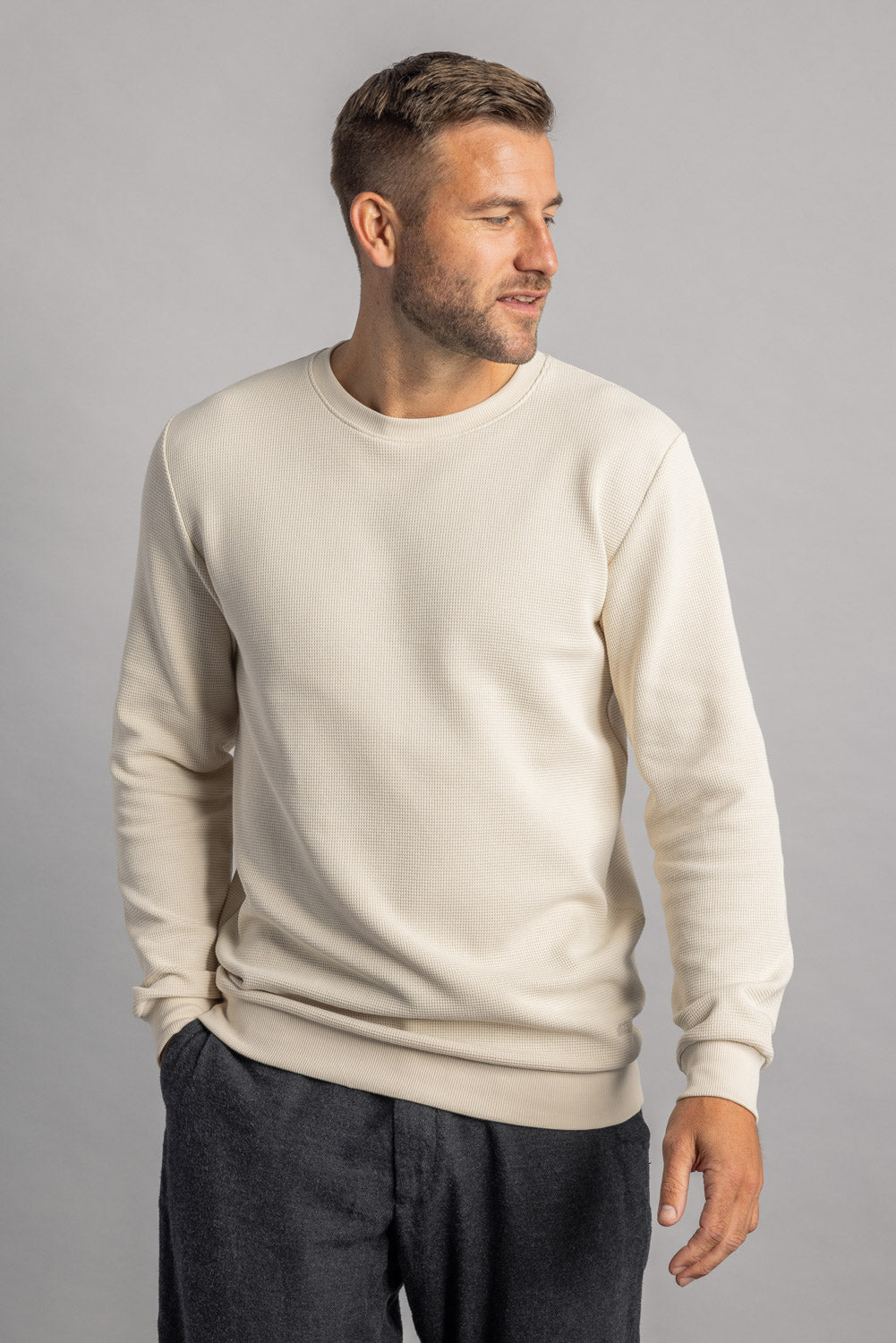 Waffle Piqué Longsleeve