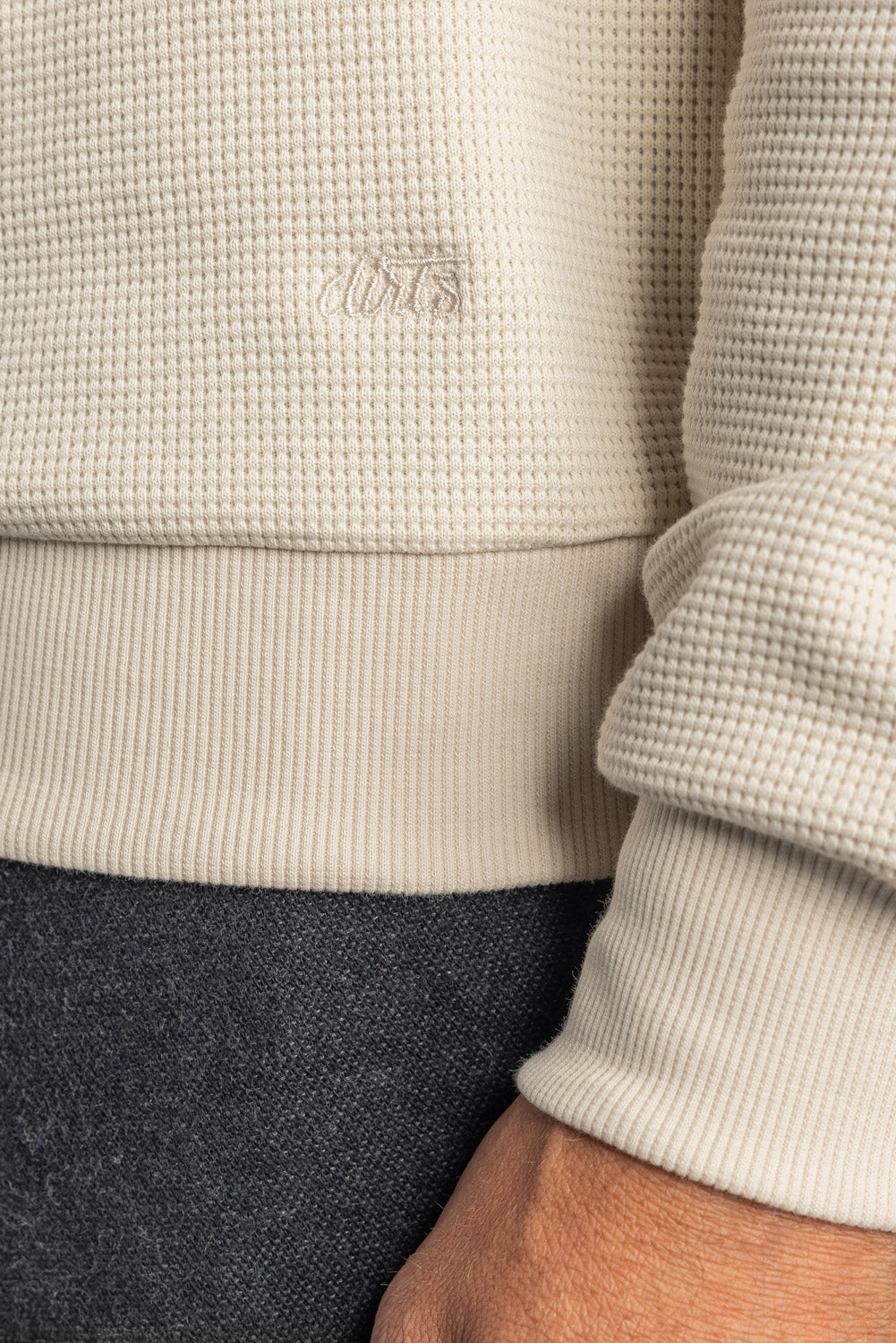 Waffle Piqué Longsleeve