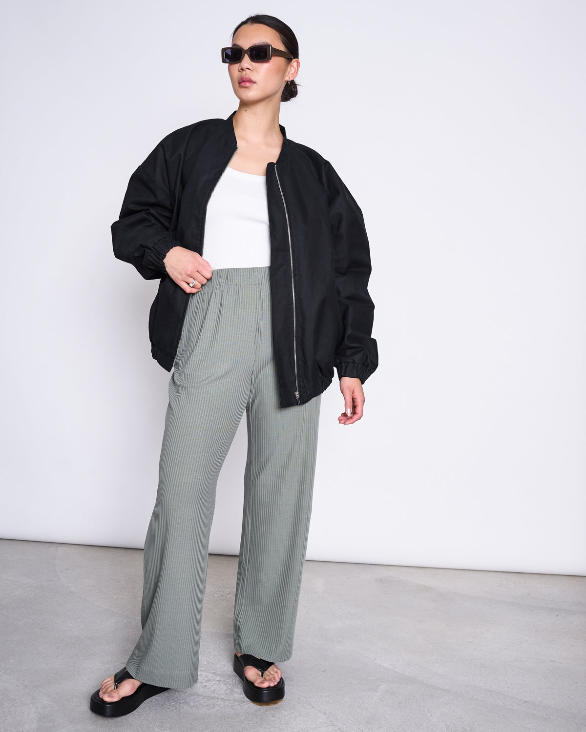OVERSIZED BLOUSON TANARO BLACK