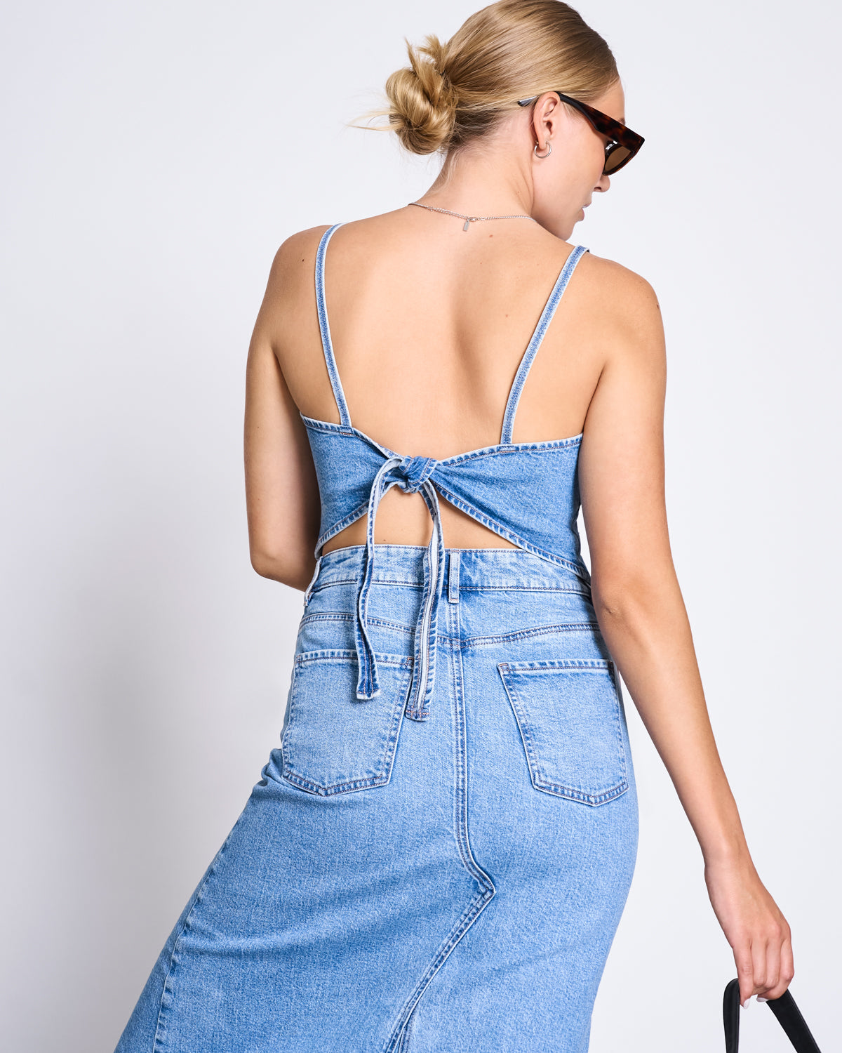 DENIM TOP SERA LIGHT BLUE