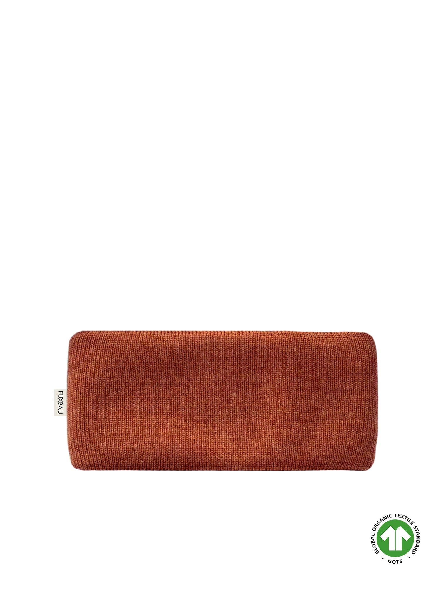 Merino Stirnband - herbstorange