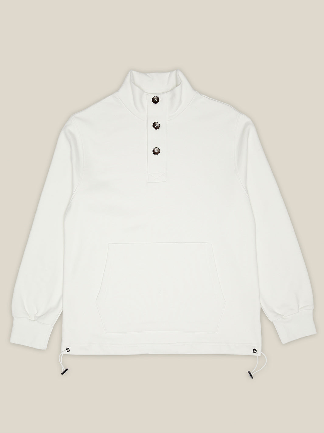 Herren Stehkragen Sweatshirt - Funktion trifft Form.