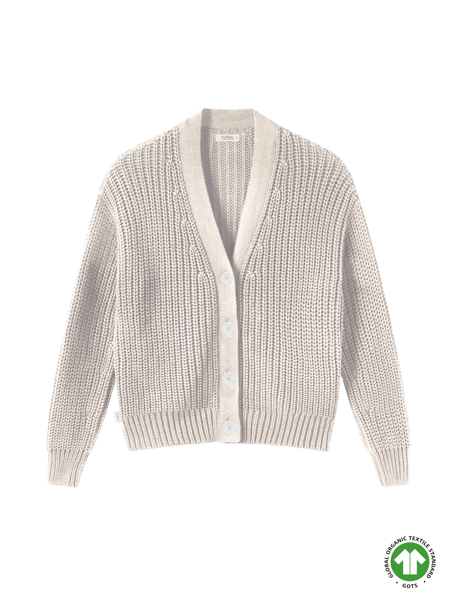 4Seasons Frauen Strickjacke - beigemeliert