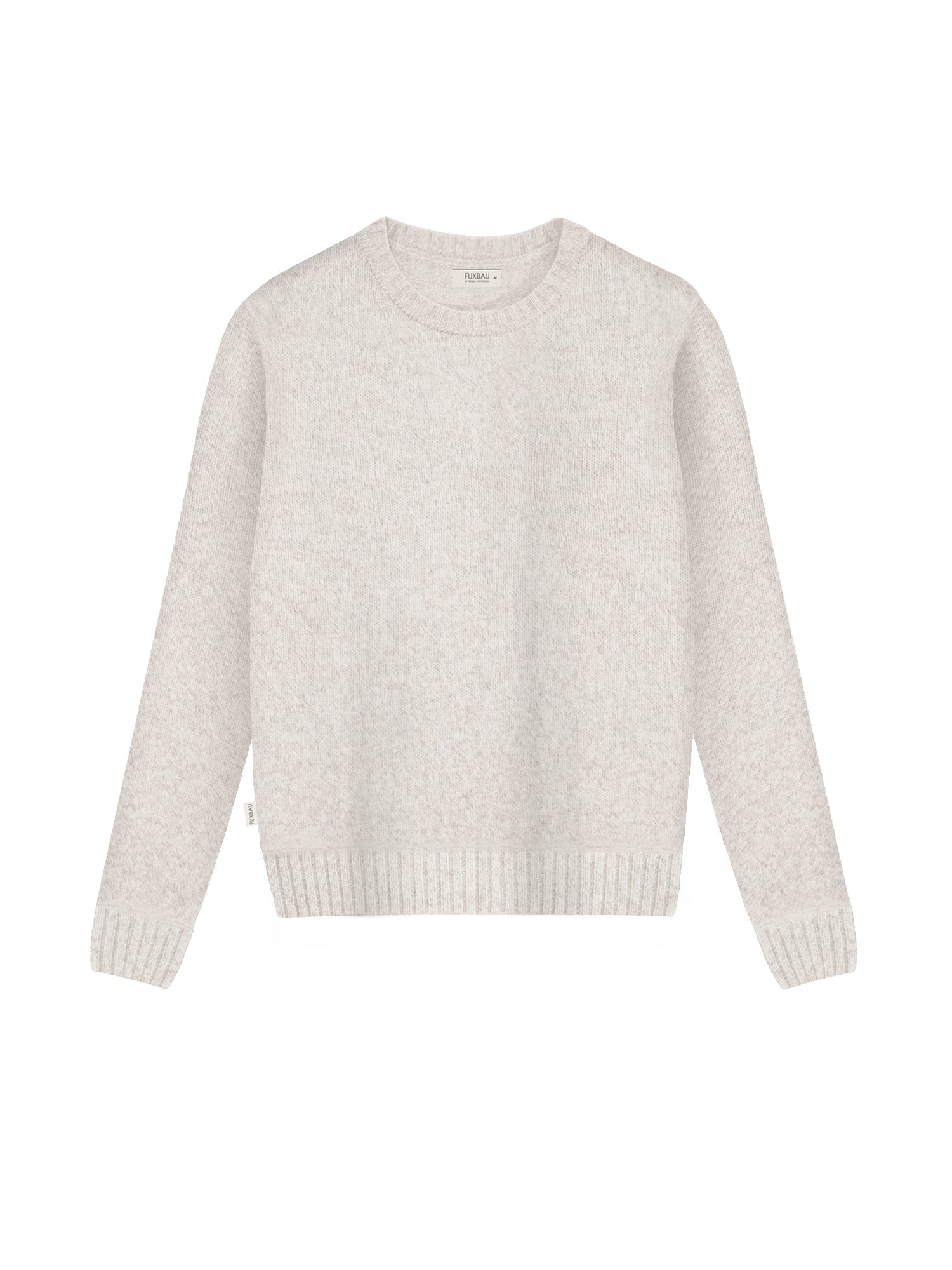 Frauen Merino Strickpullover - beige