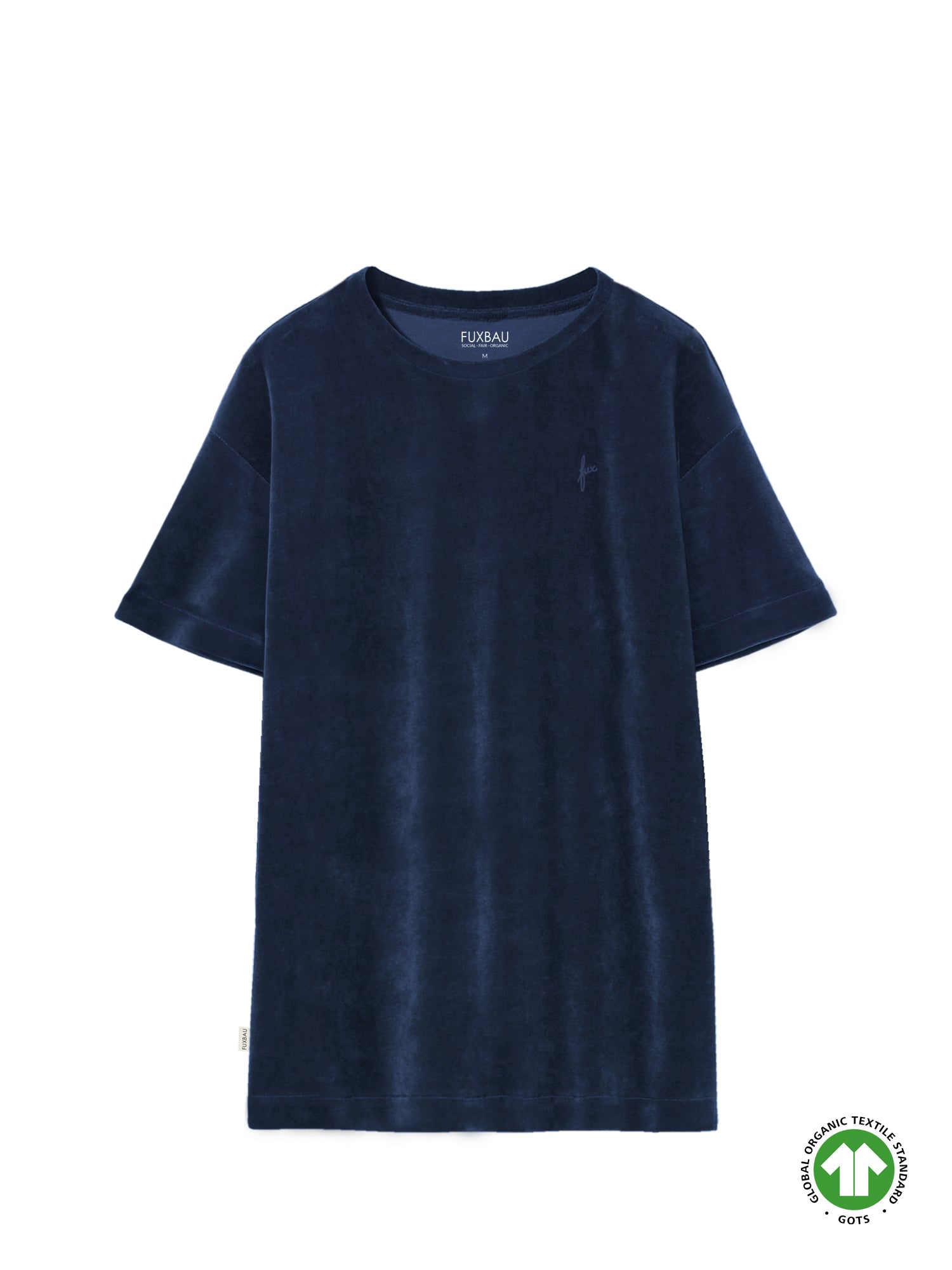 Frauen Samt Kleid - navy