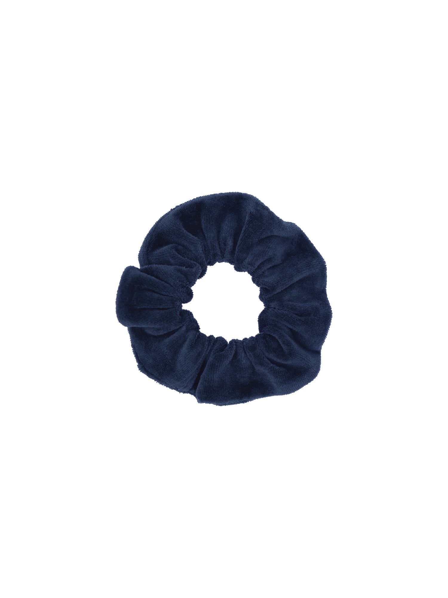 Samt Scrunchie - navy