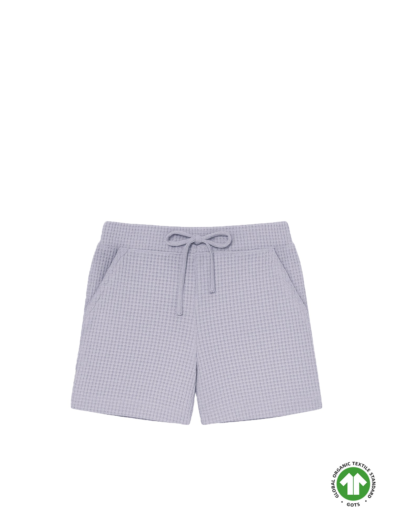 Frauen Waffelstrick Shorts - lavendel