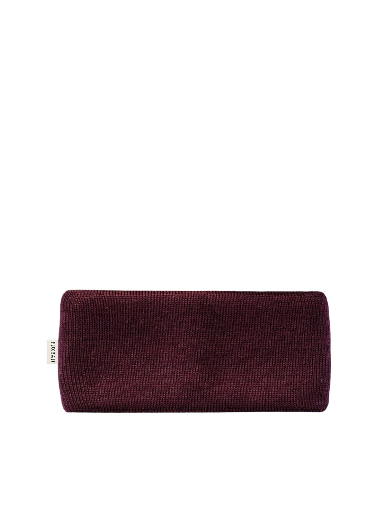 Merino Stirnband - bordeaux