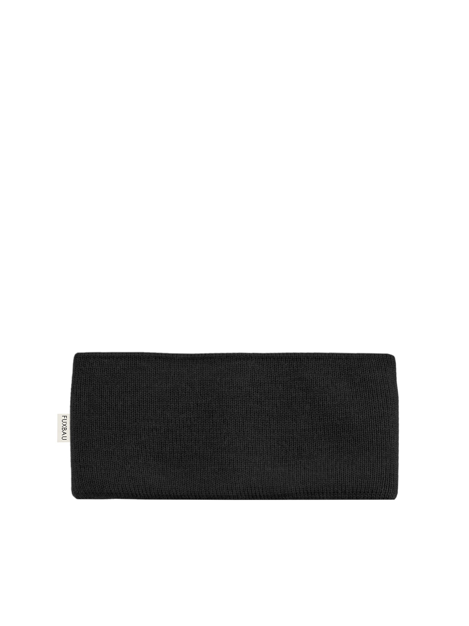 Merino Stirnband - schwarz