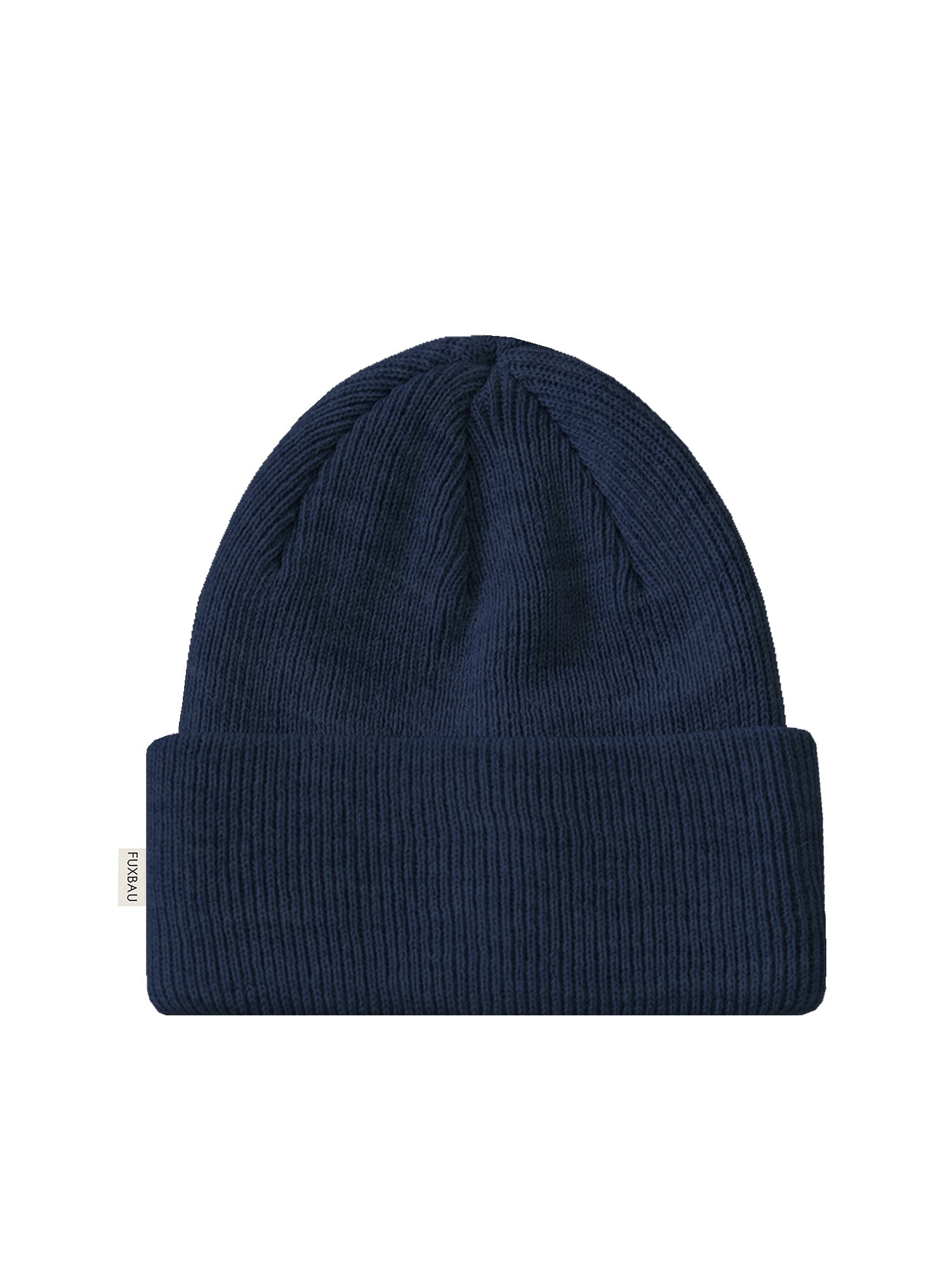 Merino Strickmütze - navy