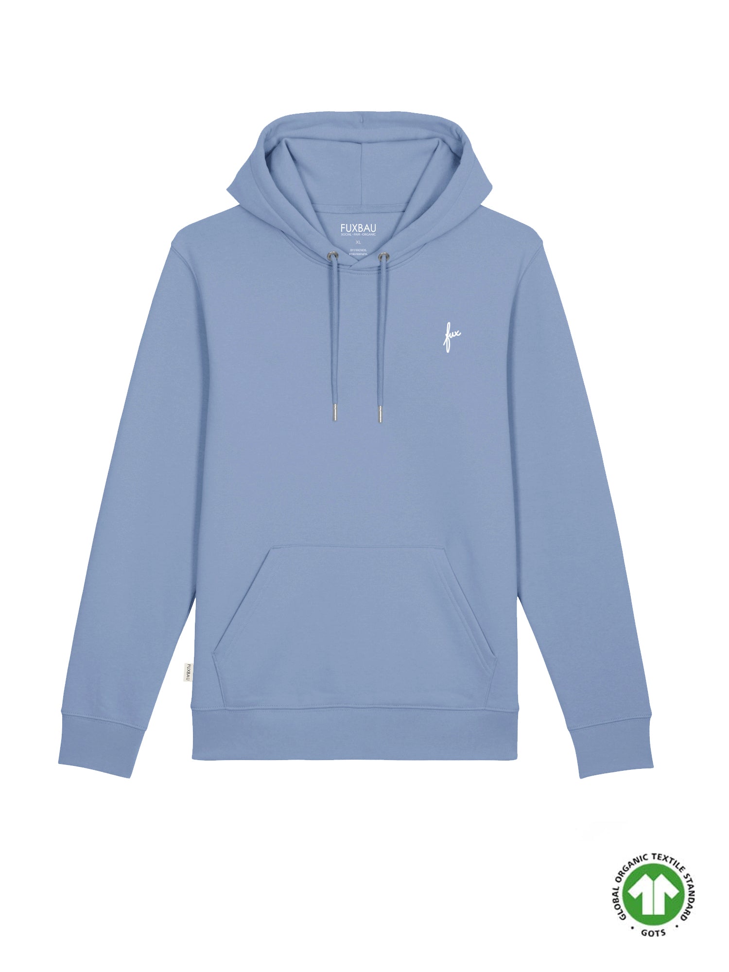 fux Hoodie - hellblau
