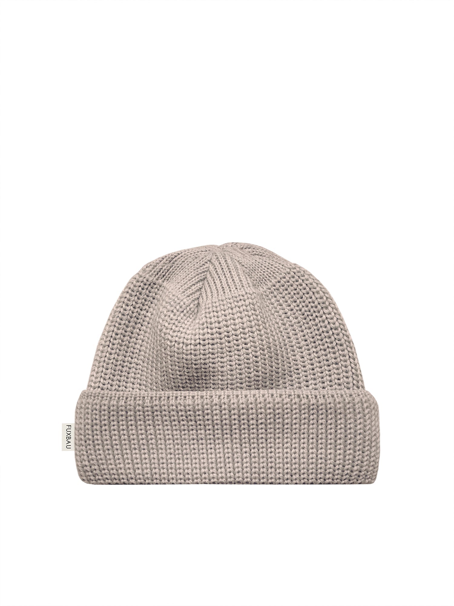 Kurze Merino Fischermütze - sand