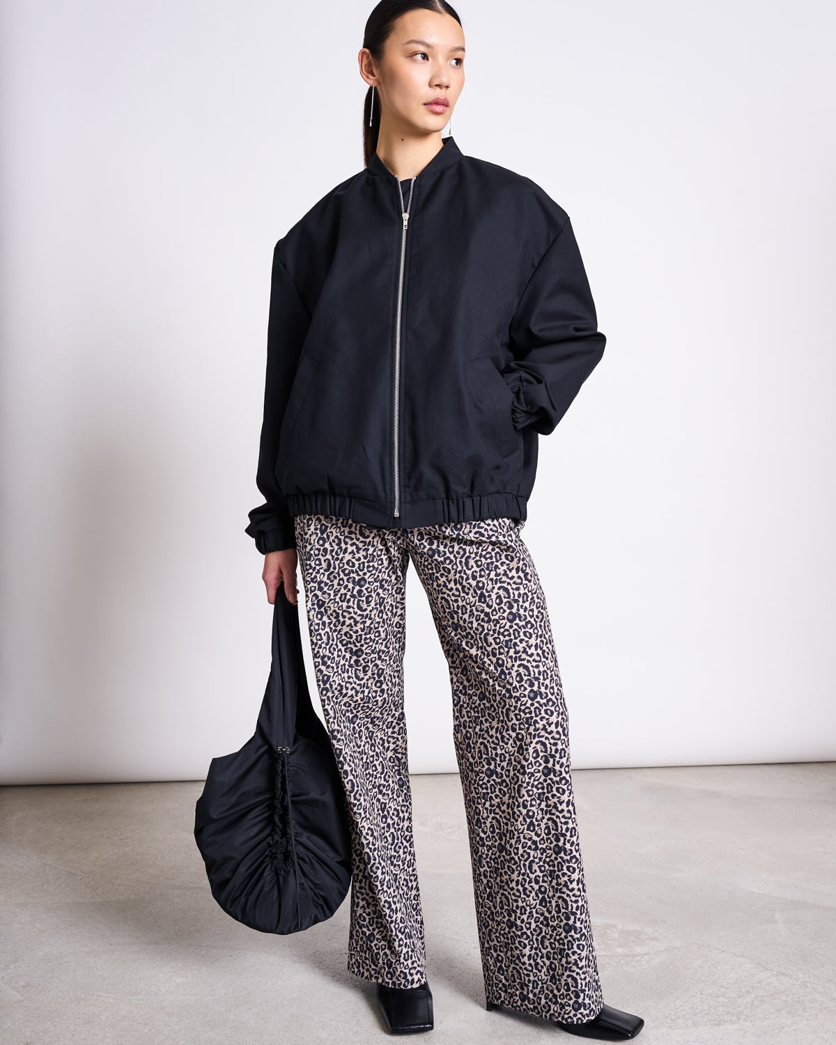 COTTON PANTS SOBY LEO PRINT GOTS