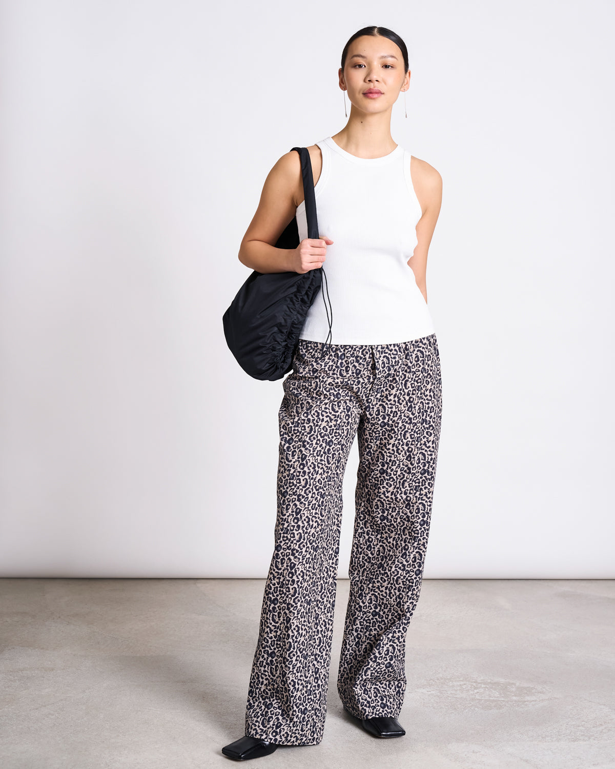 COTTON PANTS SOBY LEO PRINT GOTS