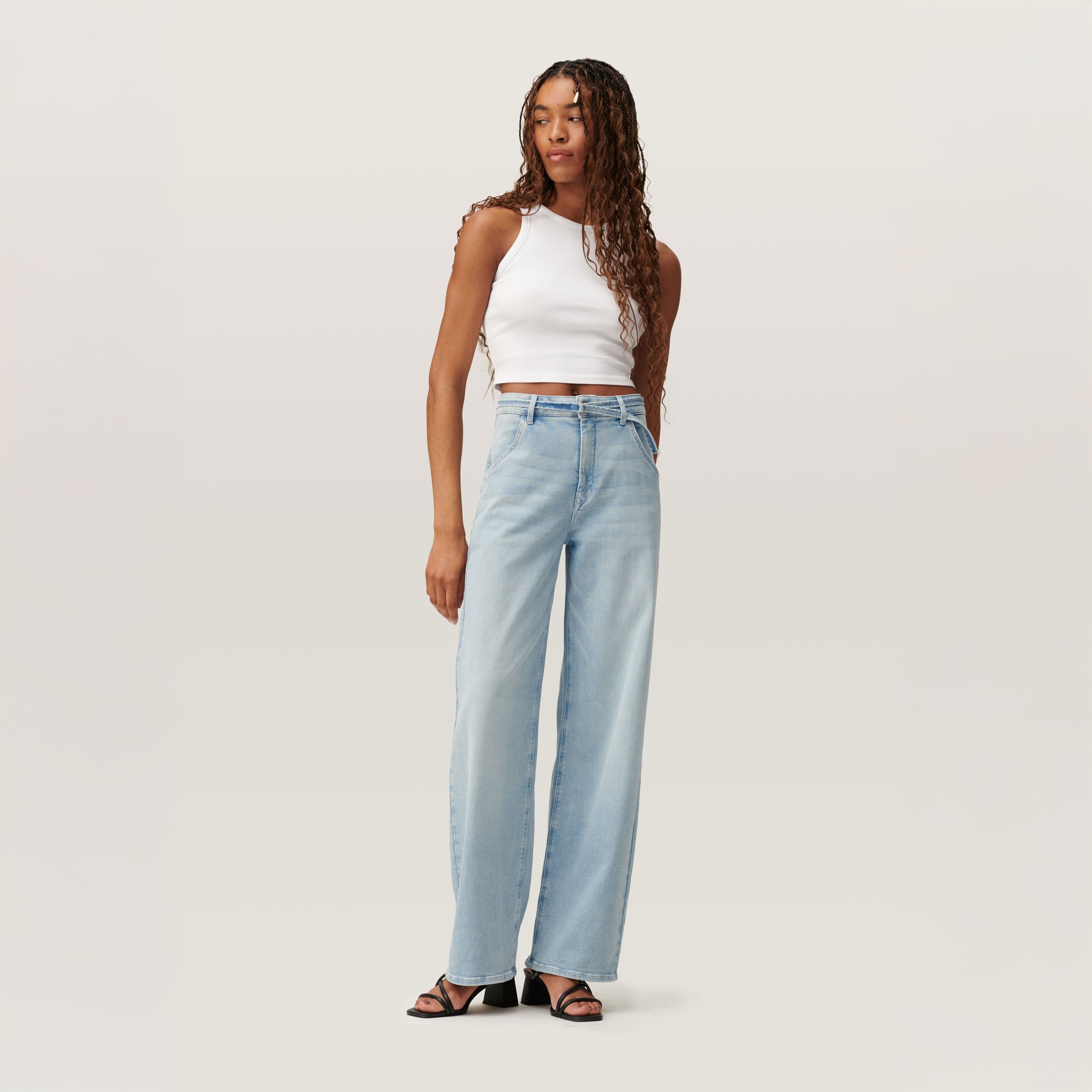 BLINK High Waist Wide - Light Blue