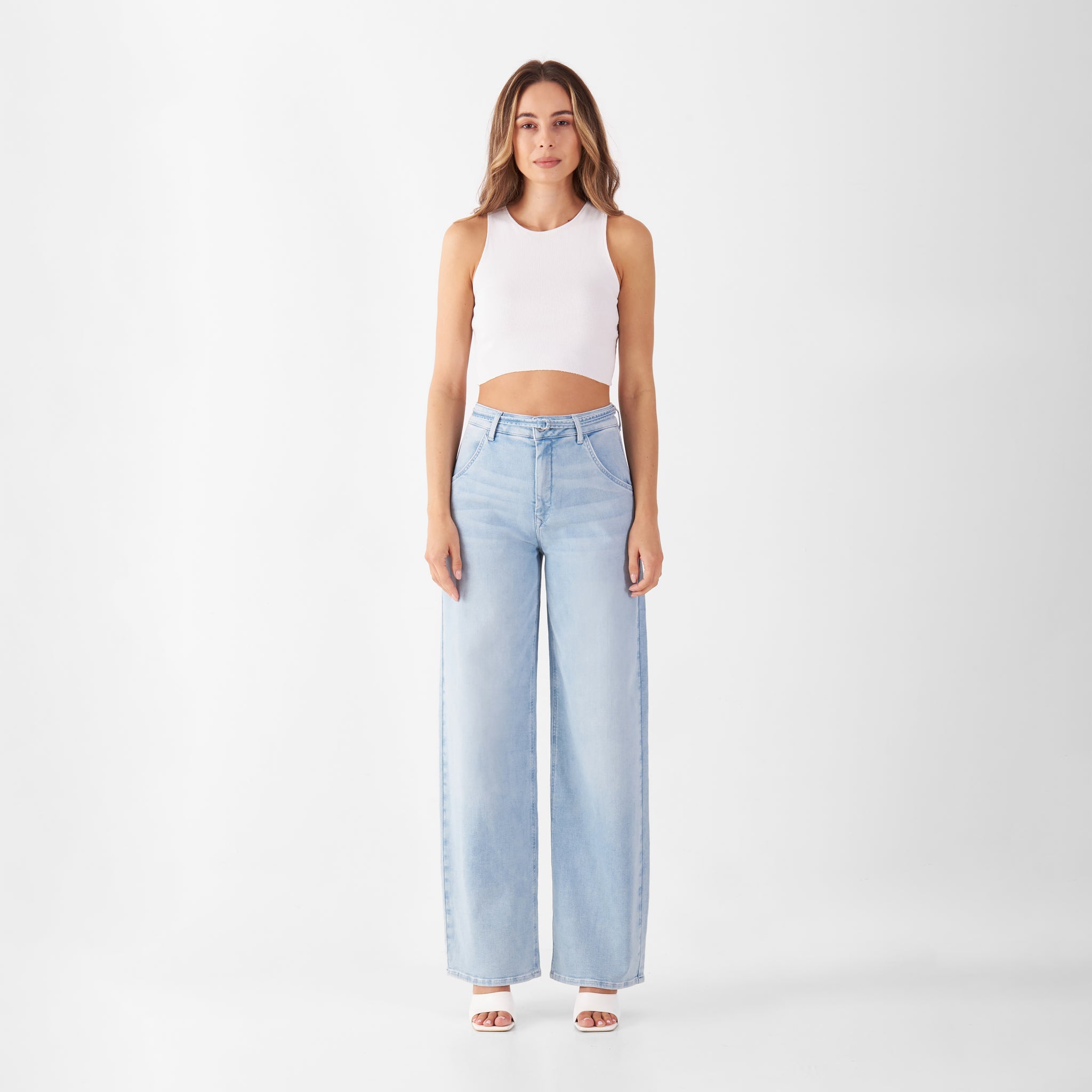 BLINK High Waist Wide - Light Blue