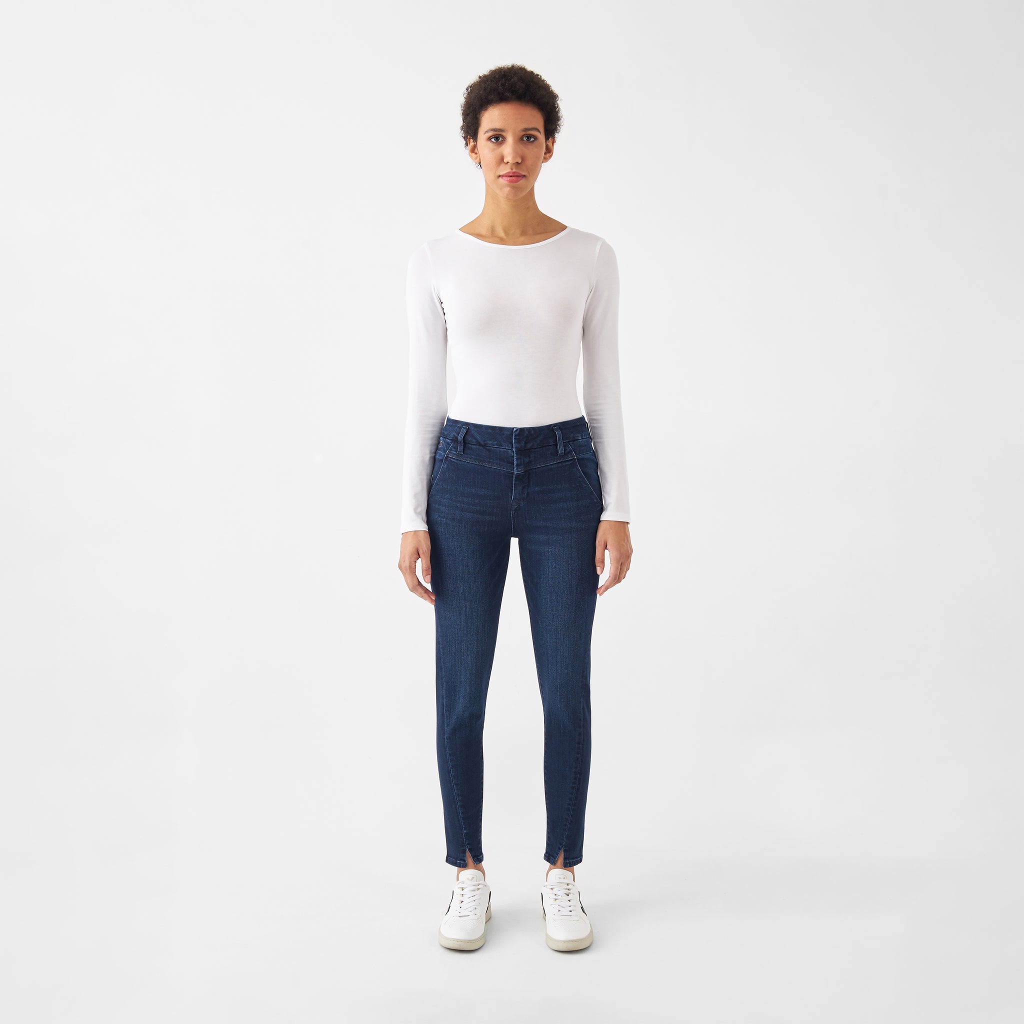 SUN UP Skinny Powerstretch - Design Details - Dark Blue