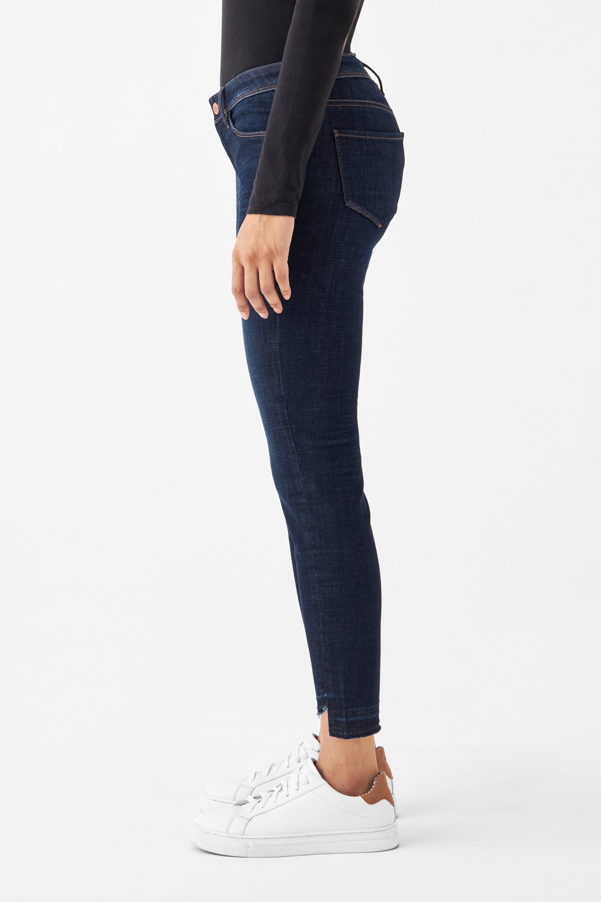 MID SUN Slim Comfortstretch - Design Details - Dark Blue