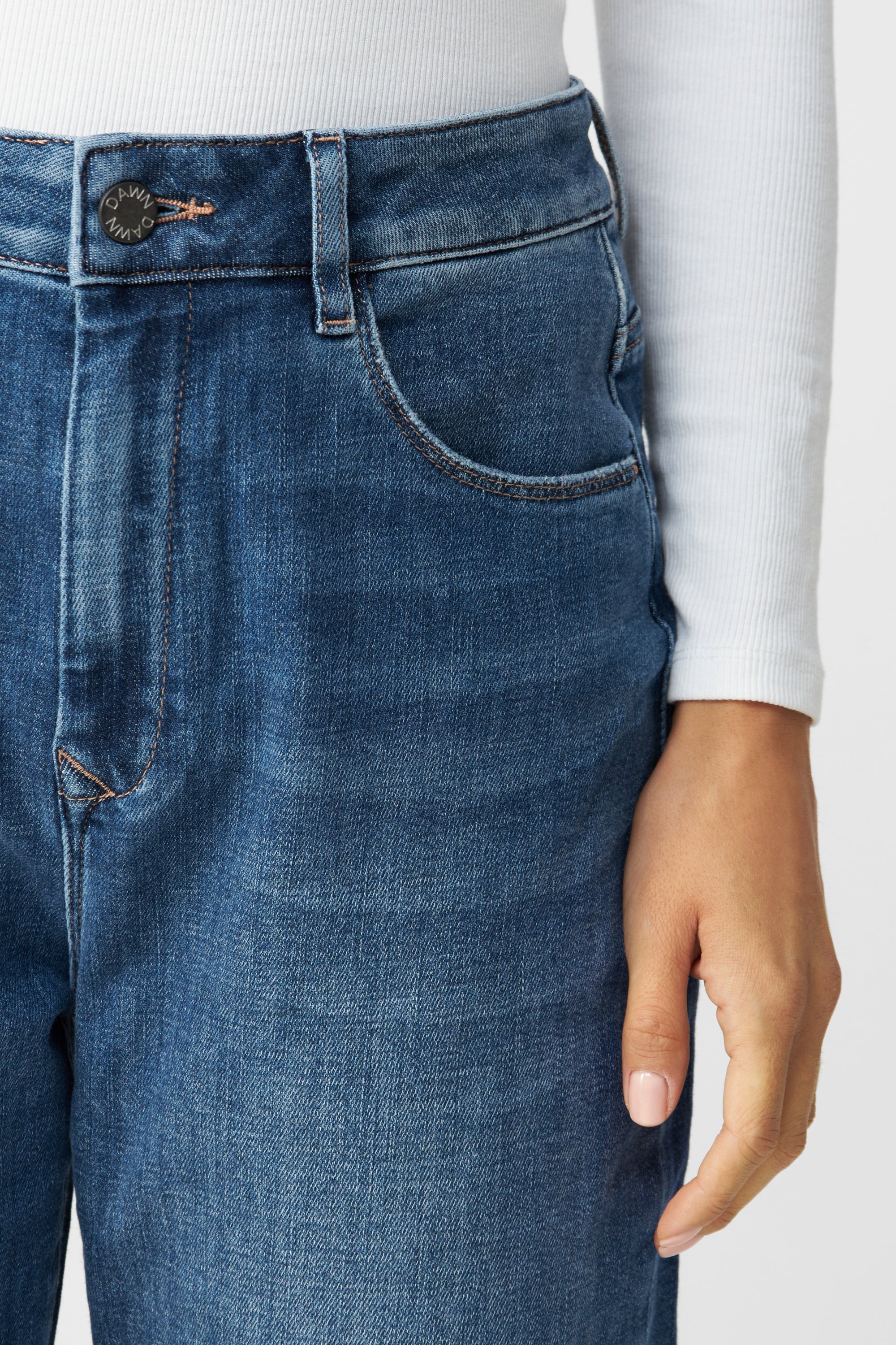 STARDUST O-Shape Soft Denim - Classic - Medium Blue