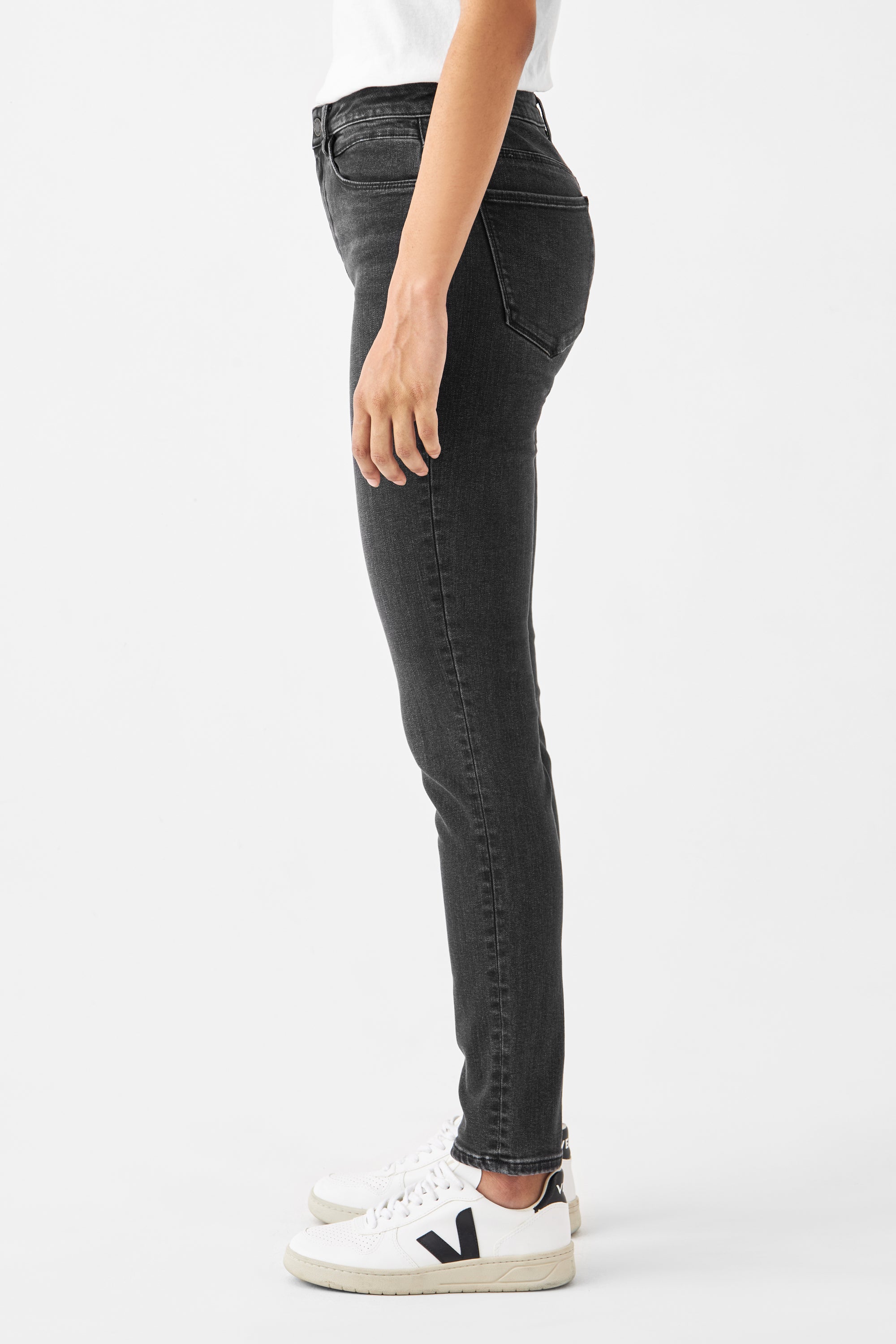 SUN UP Skinny Powerstretch - Basic - Black Denim