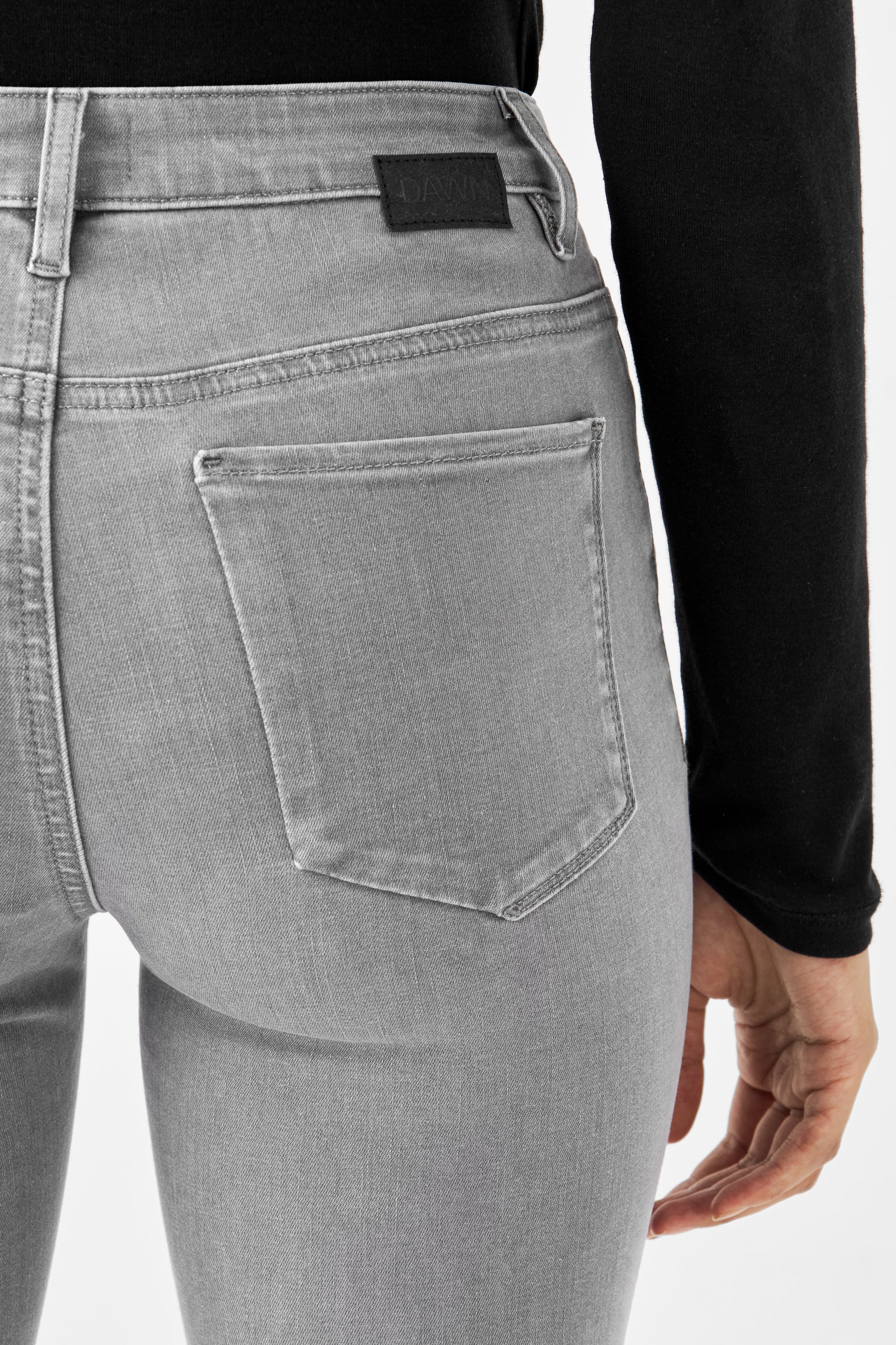 SUN UP Skinny Powerstretch - Basic - Silver Denim