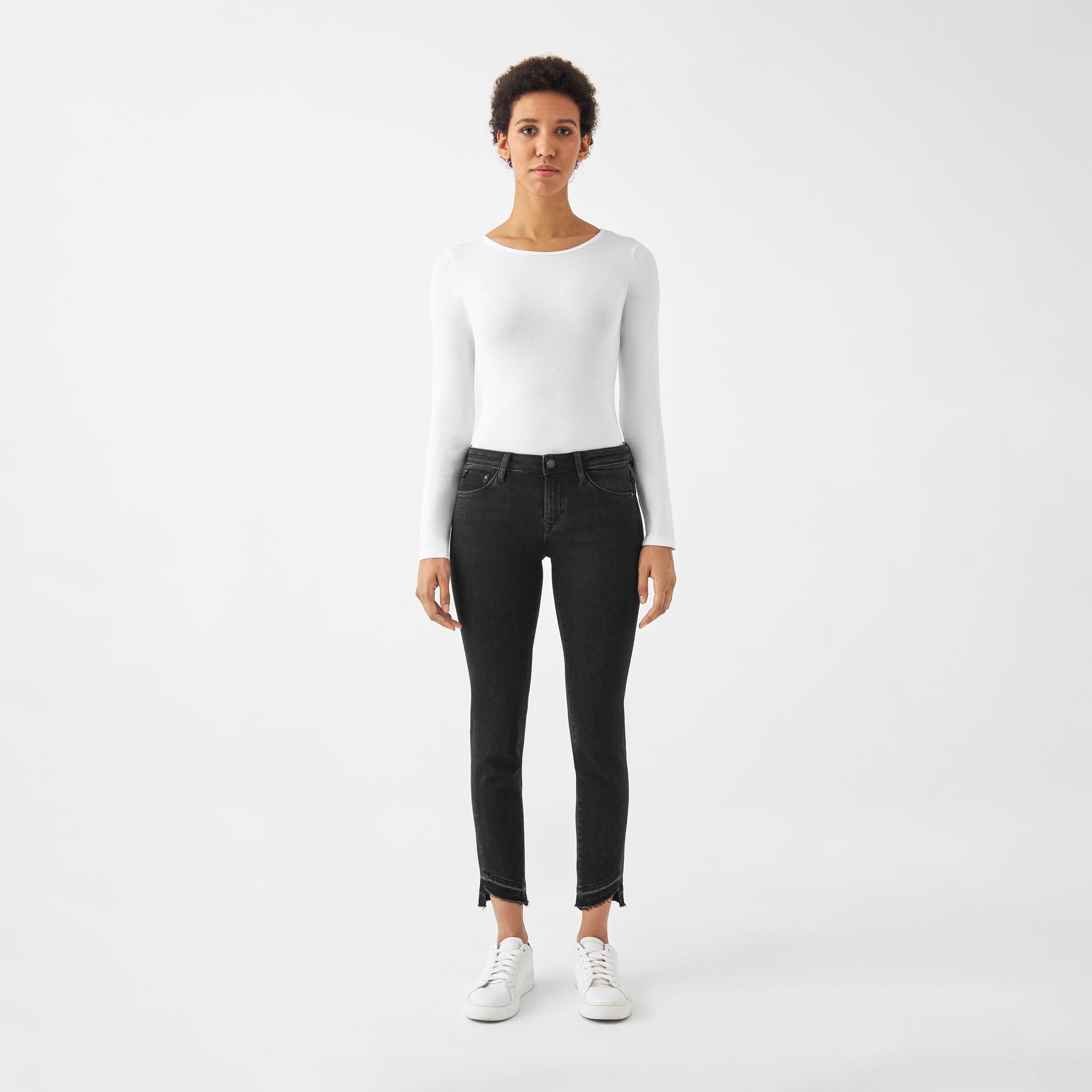 MID SUN Slim Comfortstretch - Design Details - Black Denim