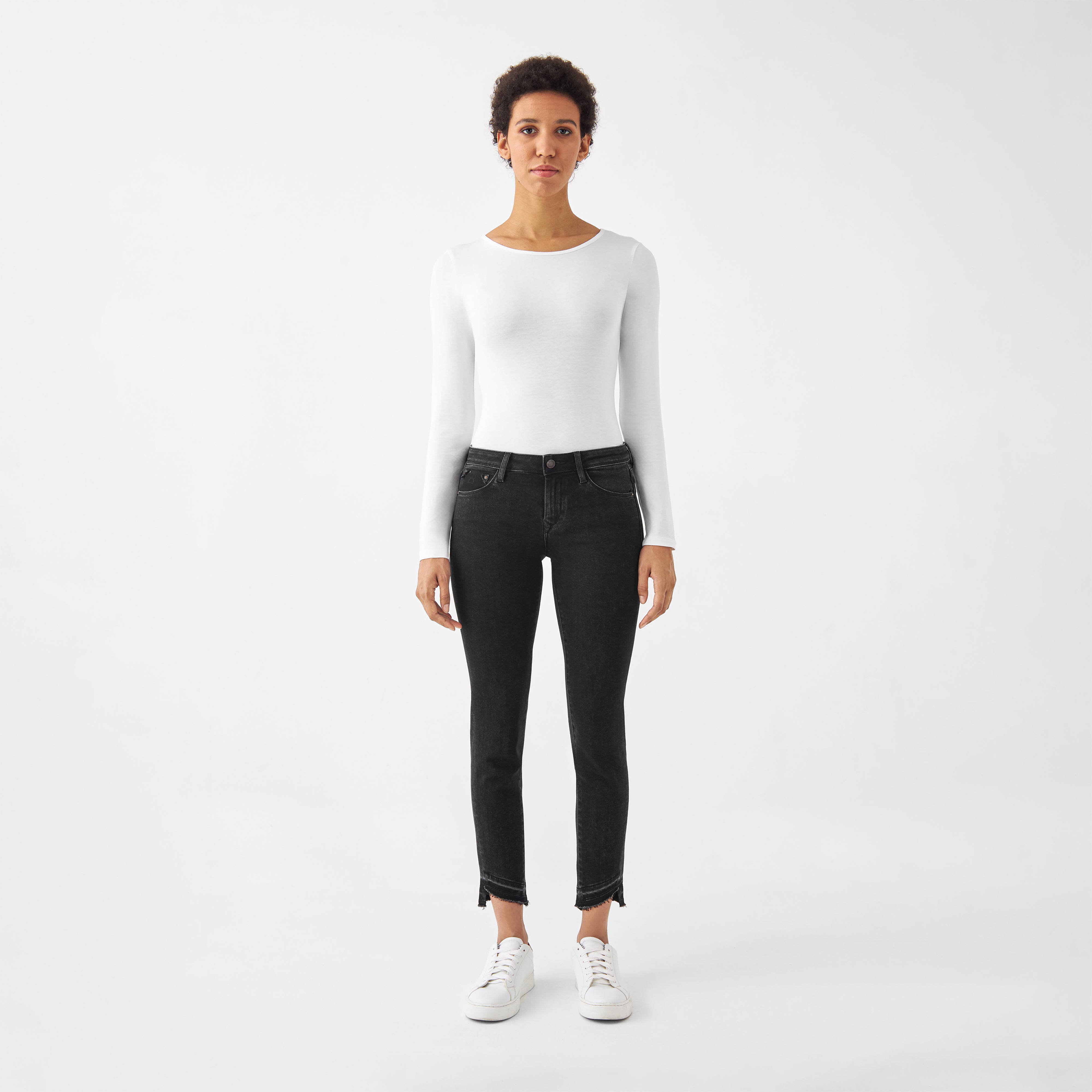 MID SUN Slim Comfortstretch - Design Details - Black Denim