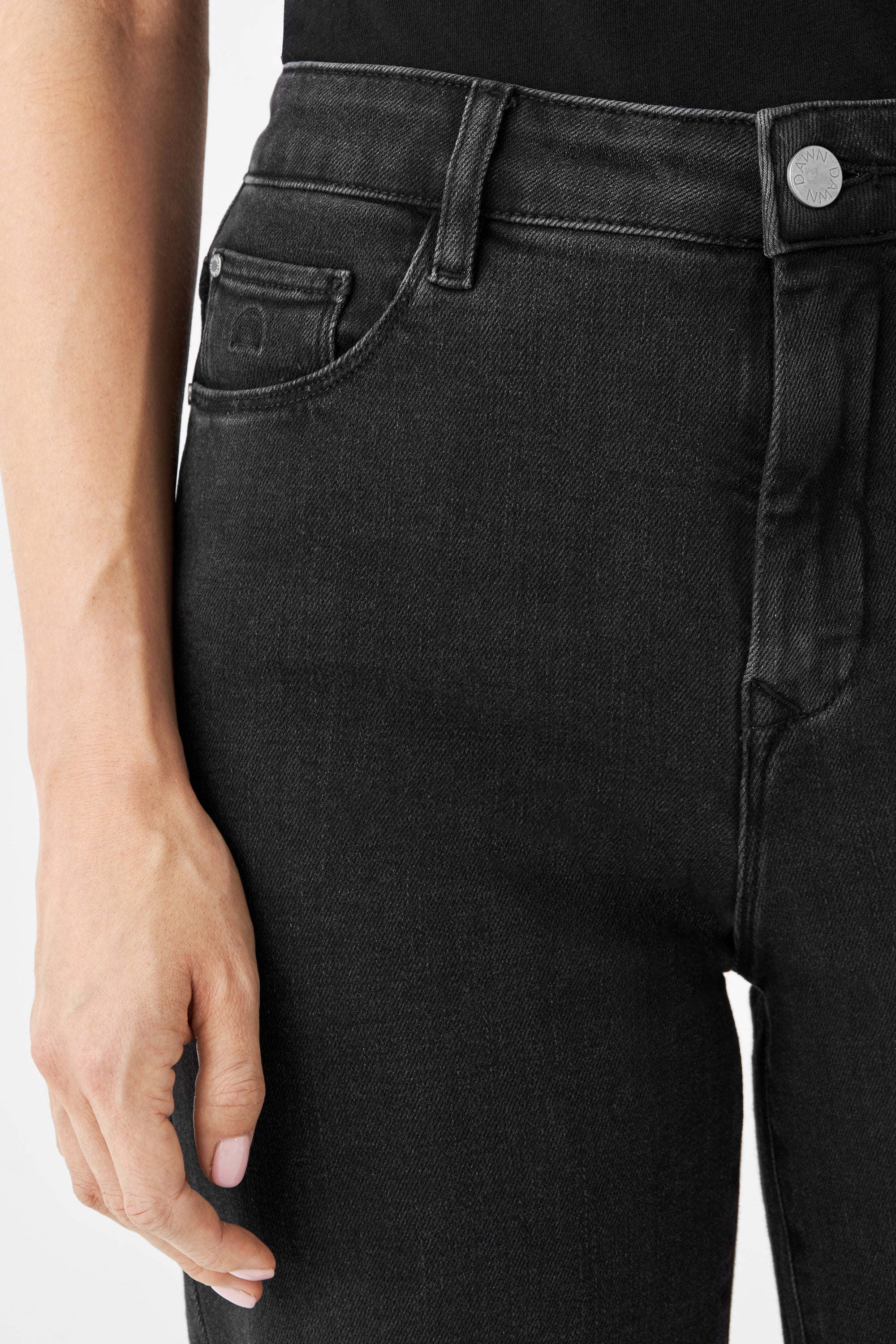 DEW Flared Soft Denim - Classic - Black Denim