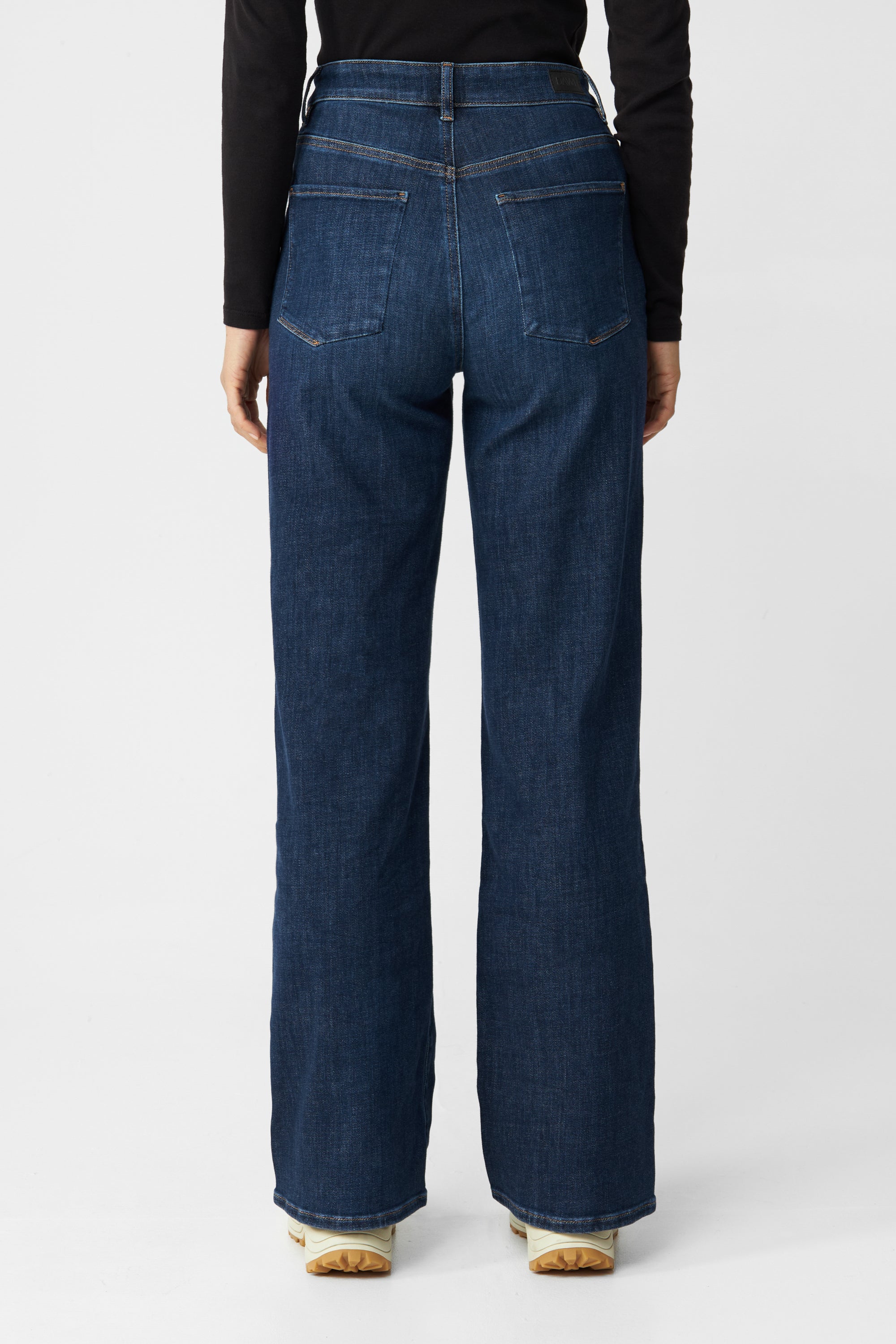 DEW Flared Soft Denim - Classic - Dark Blue