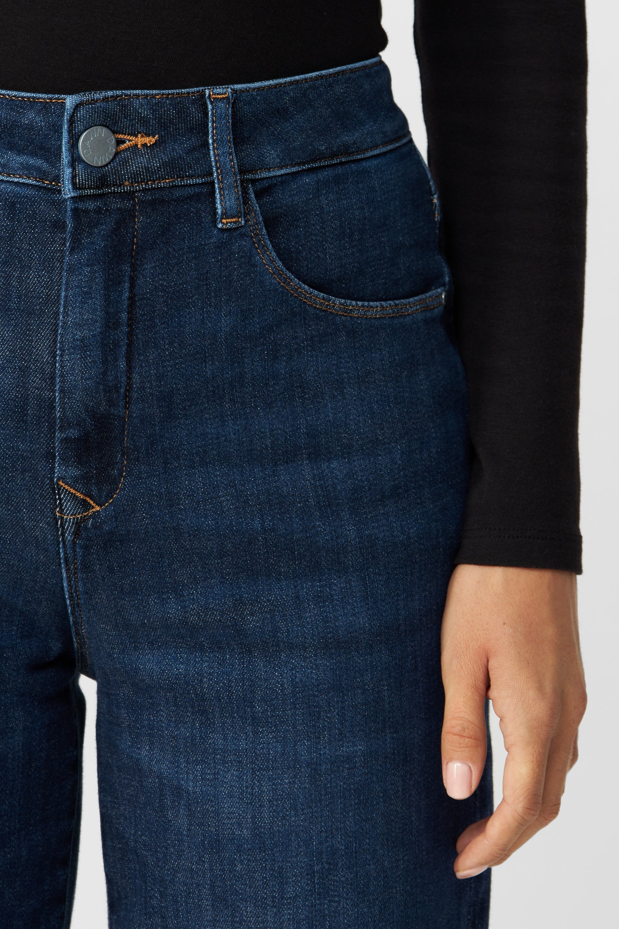 DEW Flared Soft Denim - Classic - Dark Blue