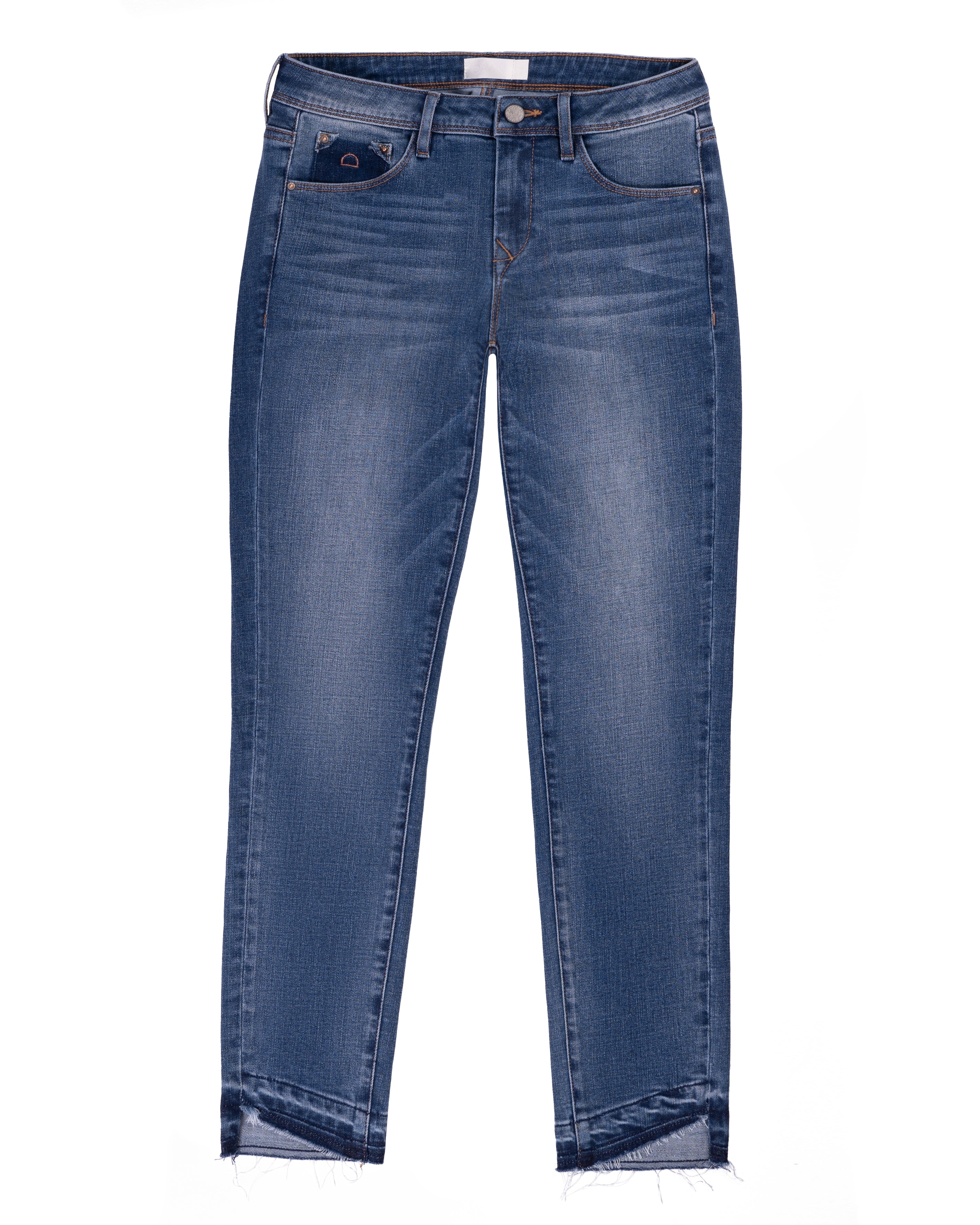 MID SUN Slim Comfortstretch - Design Details - Medium Blue