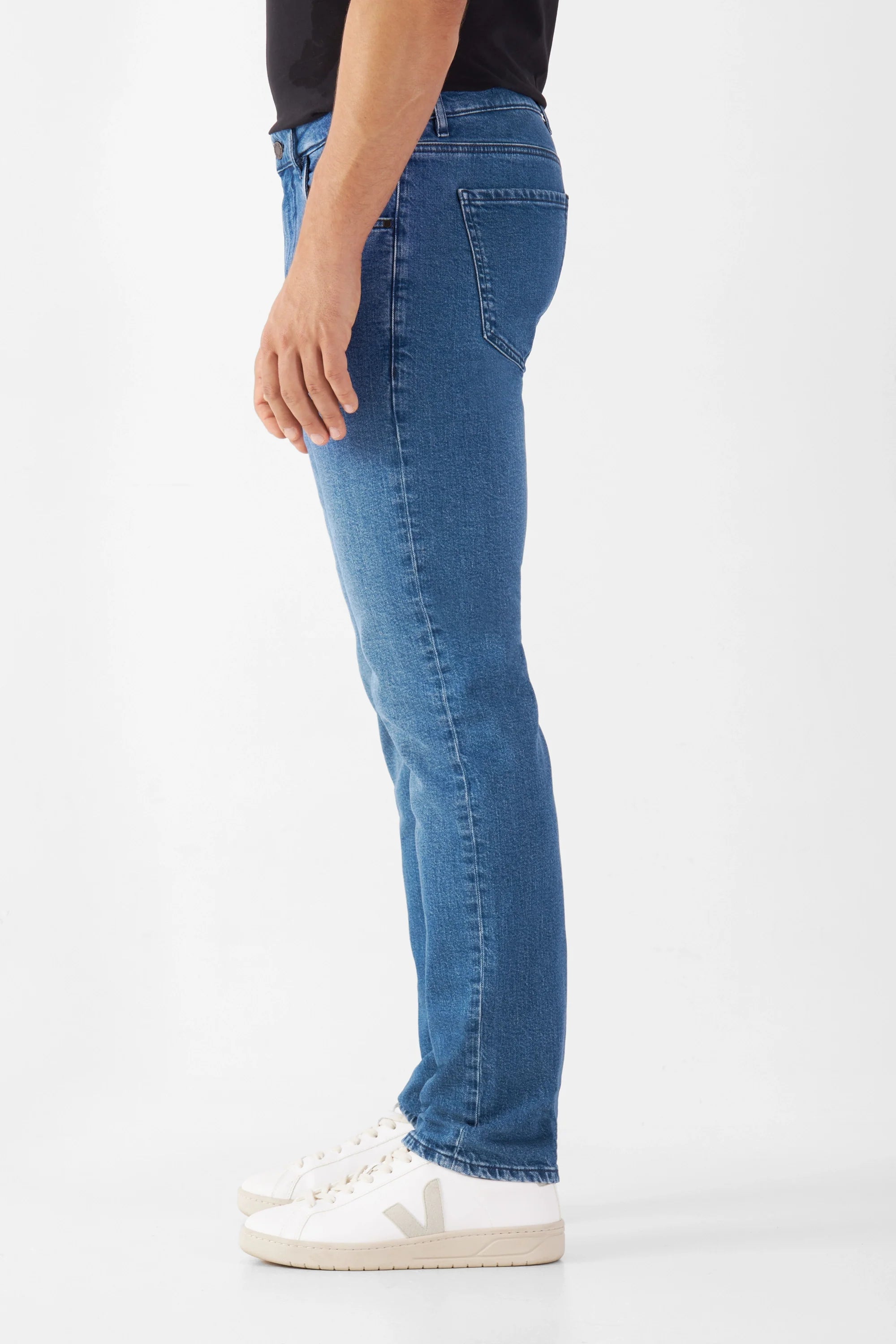 DUSK Regular Straight Minimal Stretch - Classic - Medium Blue