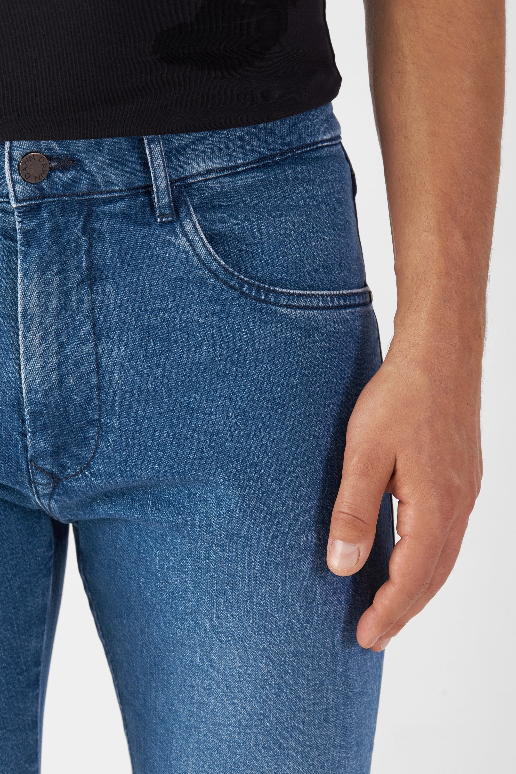 DUSK Regular Straight Minimal Stretch - Classic - Medium Blue