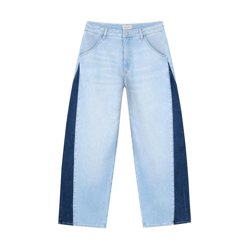 BLINK High Waist Culotte Jeans - Two Tone