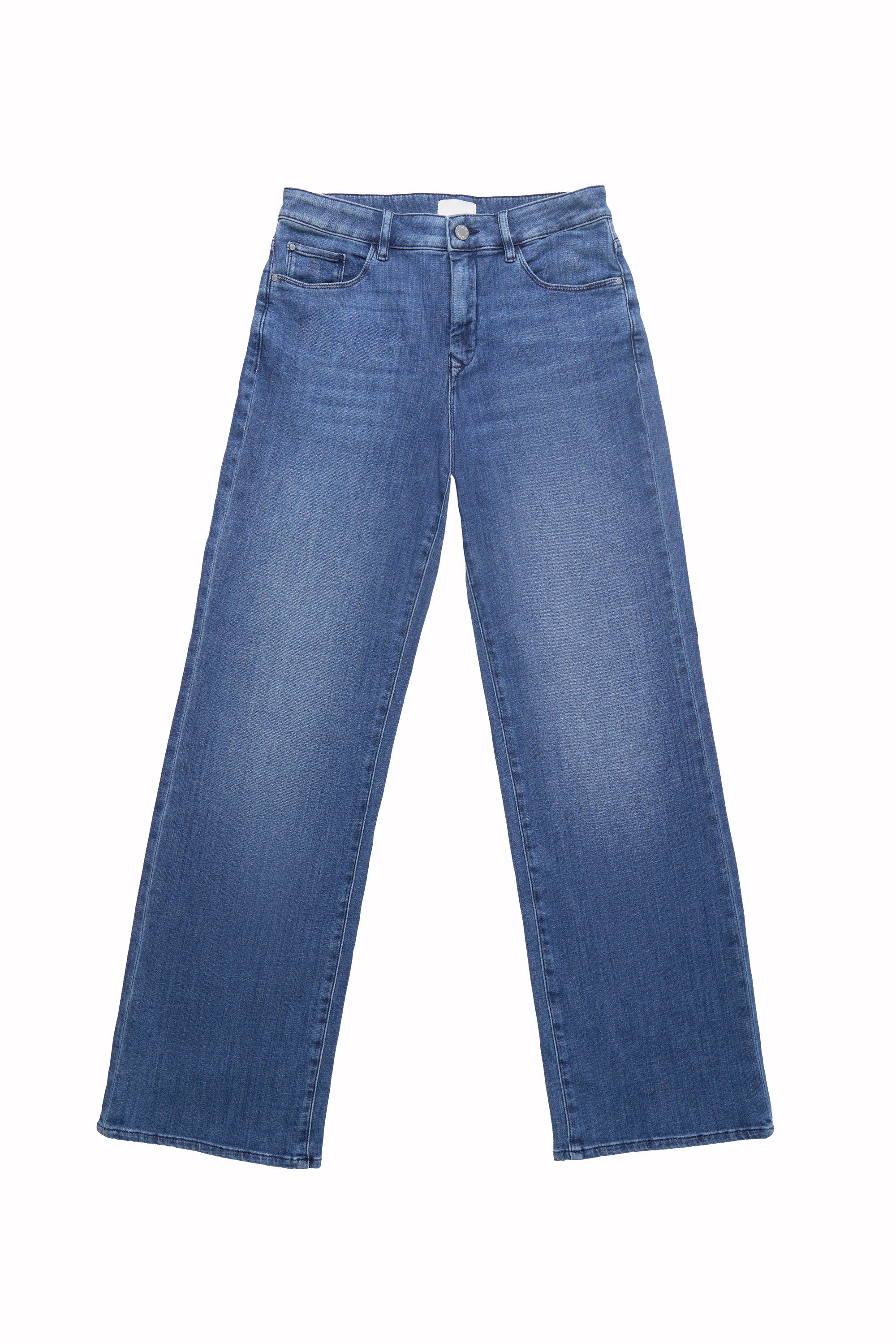DEW Flared Soft Denim - Classic - Medium Blue