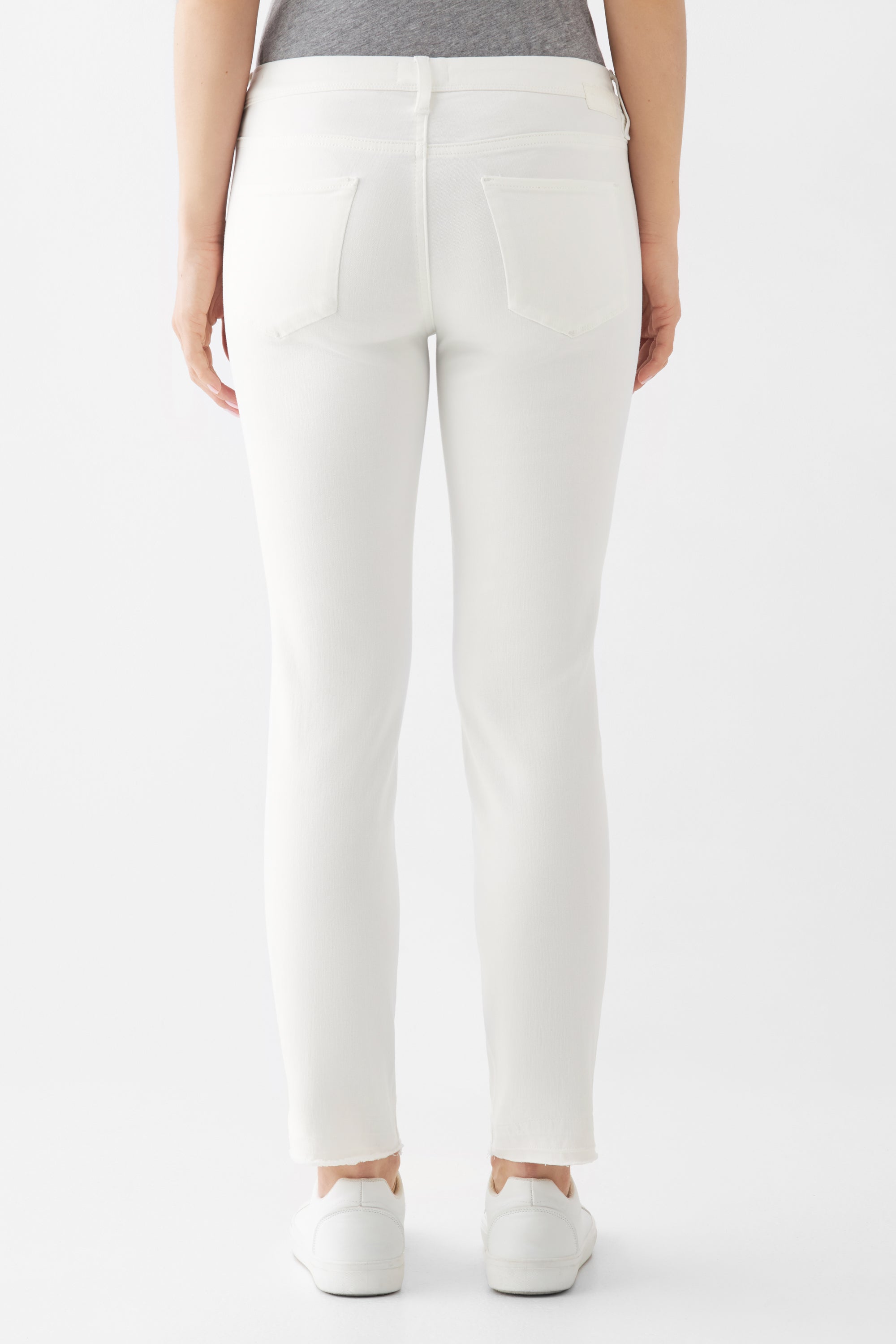 MID SUN Slim Comfortstretch - Design Details - White