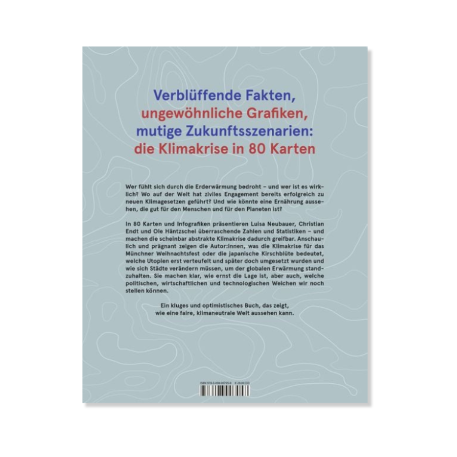 Der Klima Atlas von Luisa Neubauer – von hinten