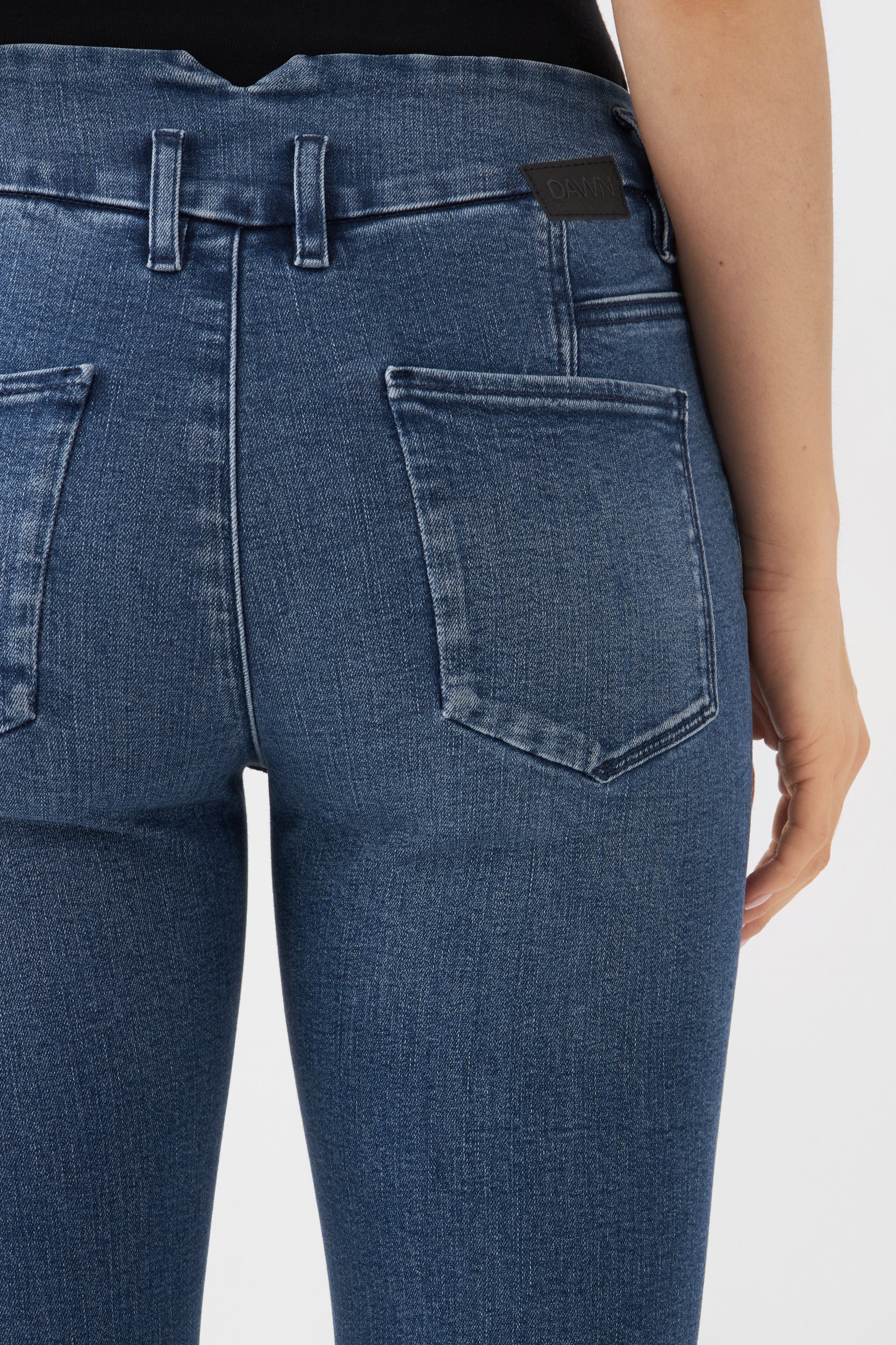 SUN UP Skinny Powerstretch - Design Details - Medium Blue