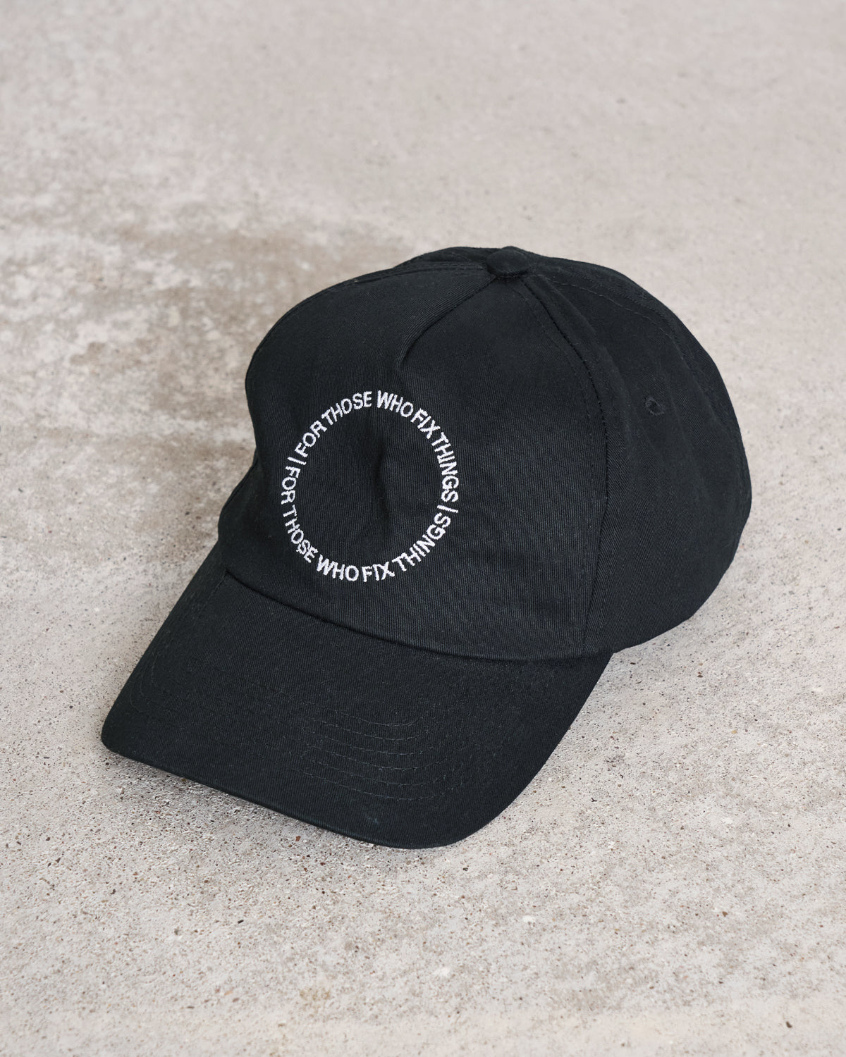CAP FOR THOSE WHO FIX THINGS BLACK GOTS