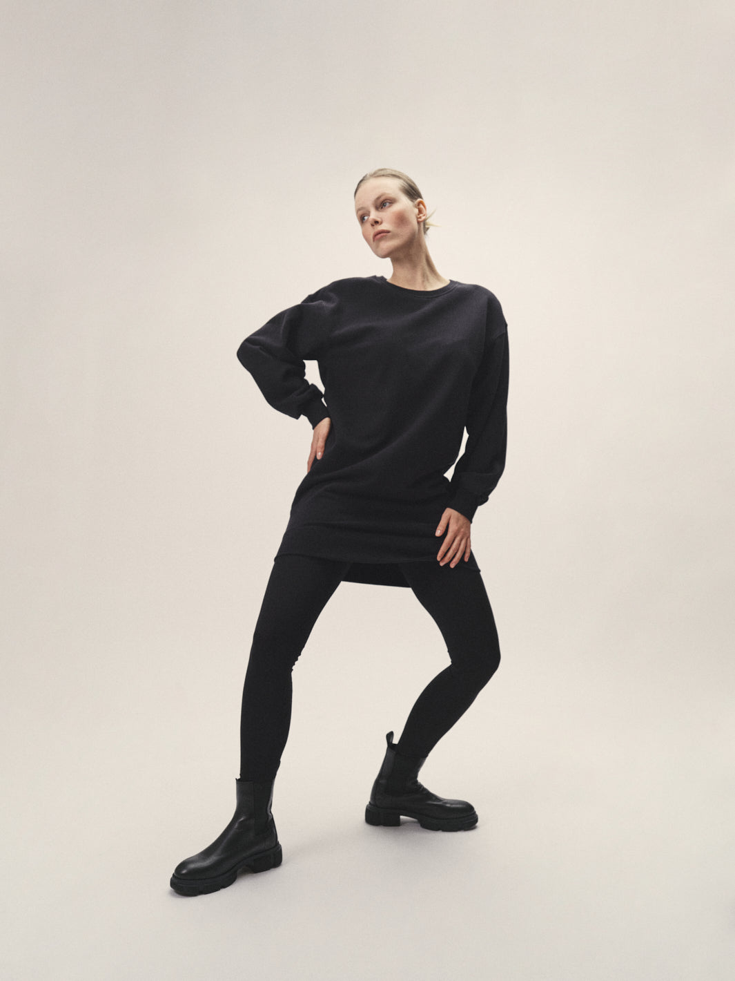 Sweatkleid aus Organic Cotton