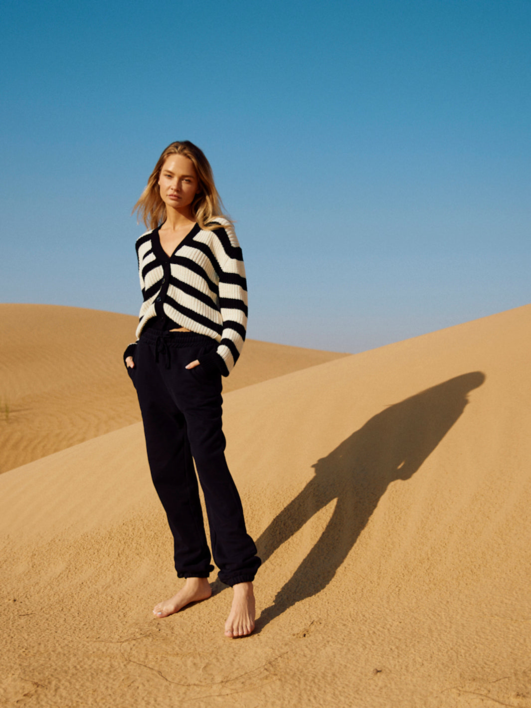 Frauen Sweatpants schwarz 100% organic Cotton hergestellt in Portugal