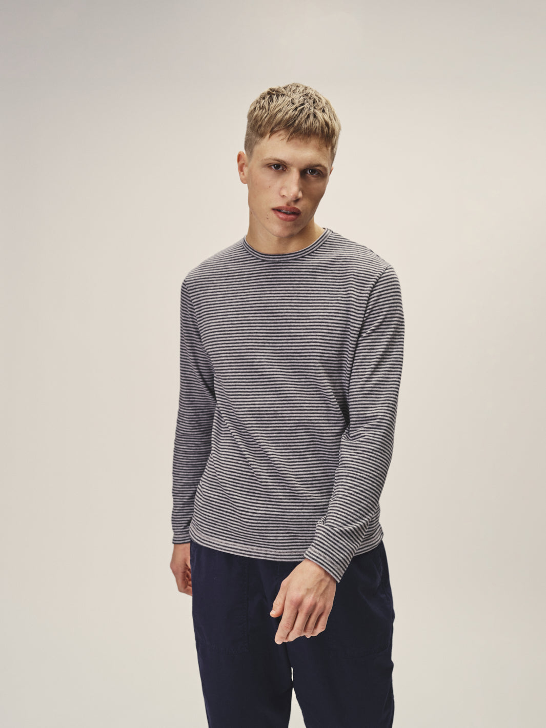 Longsleeve Streifen aus Organic Cotton Mix