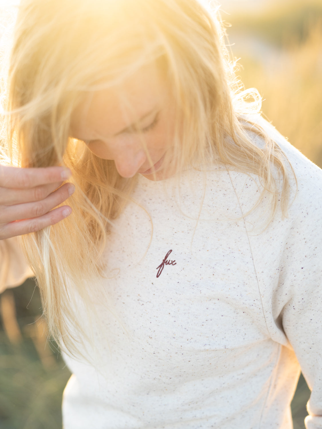 Frauen fux Sweater - highlights beige