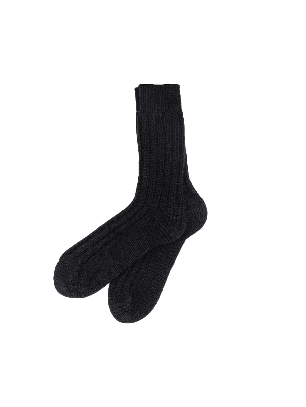 Wollsocken - schwarz