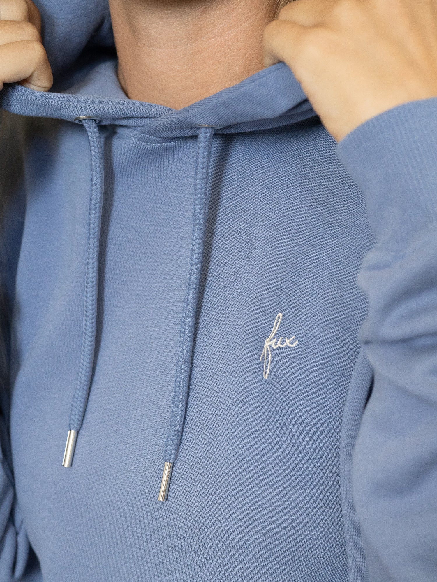 fux Hoodie - hellblau