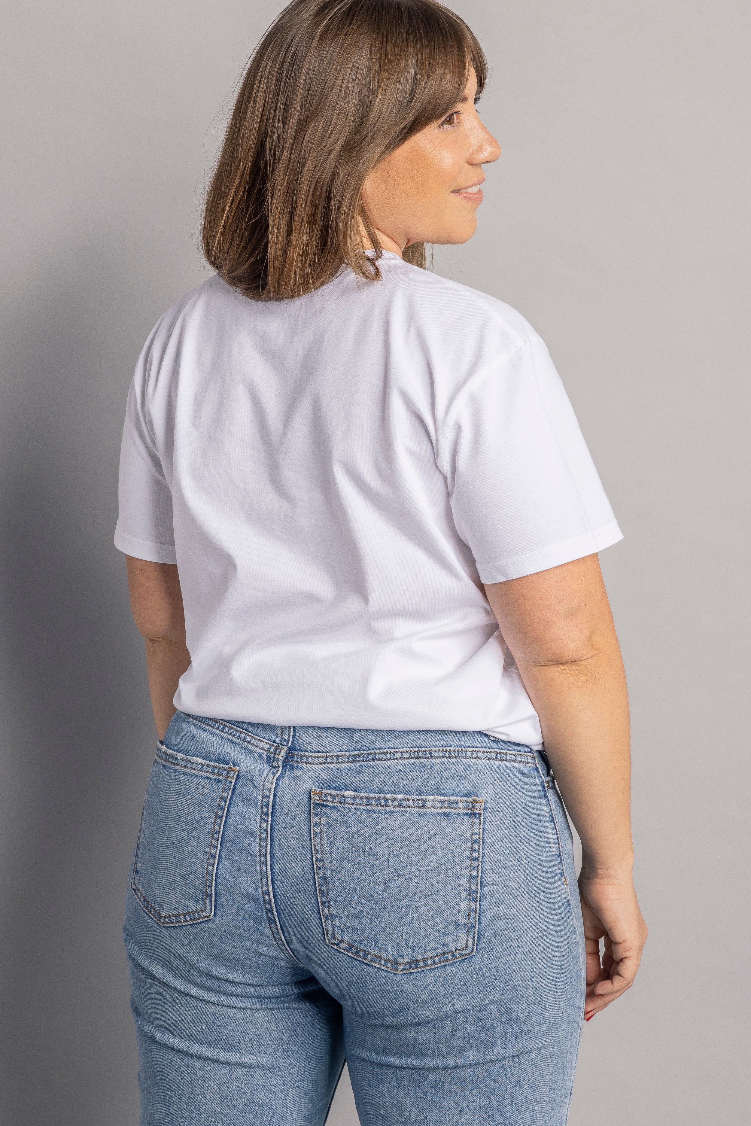 Premium Blank T-Shirt Unisex, White (XS ONLY)