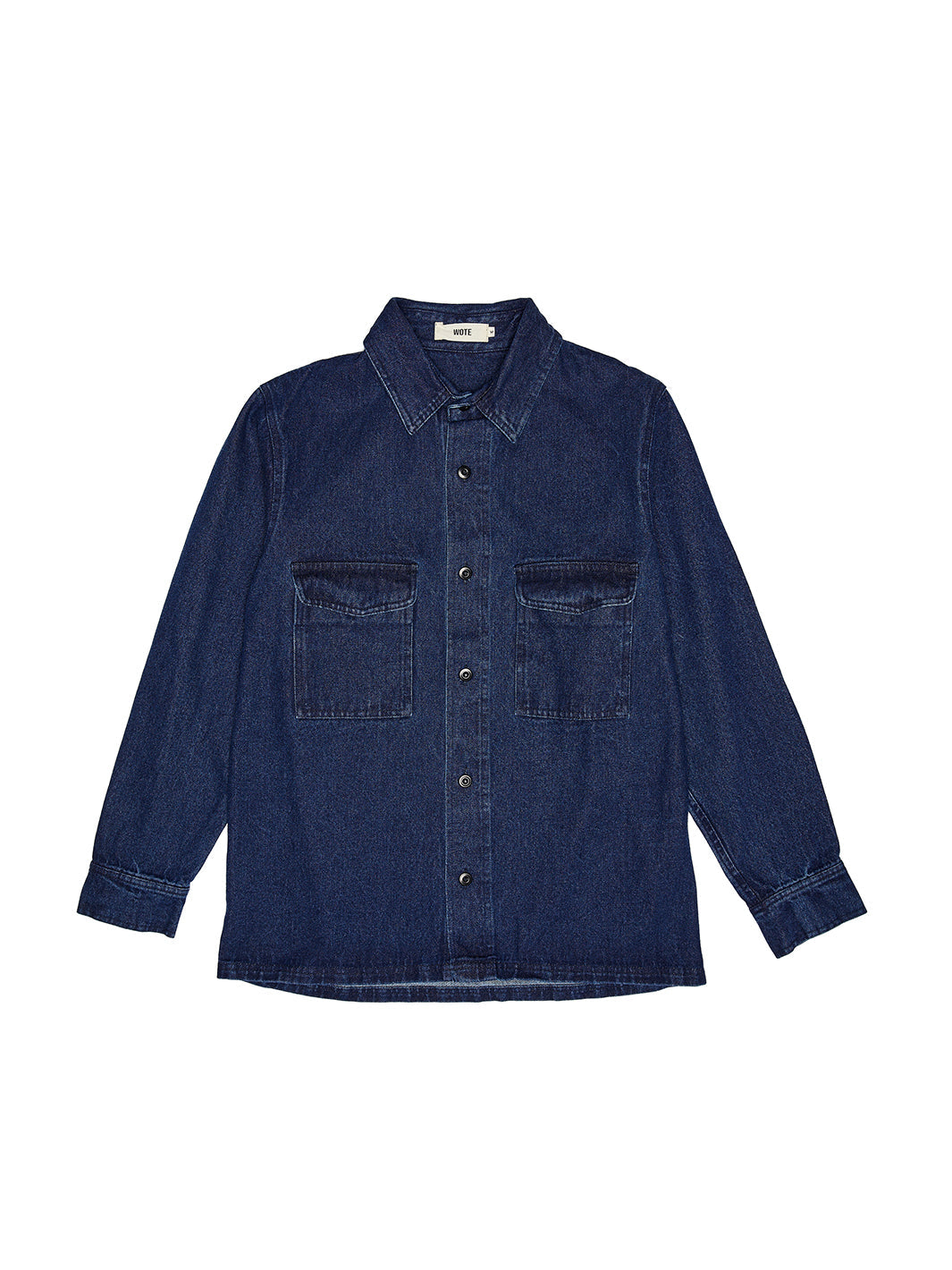 Denim Overshirt aus Organic Cotton