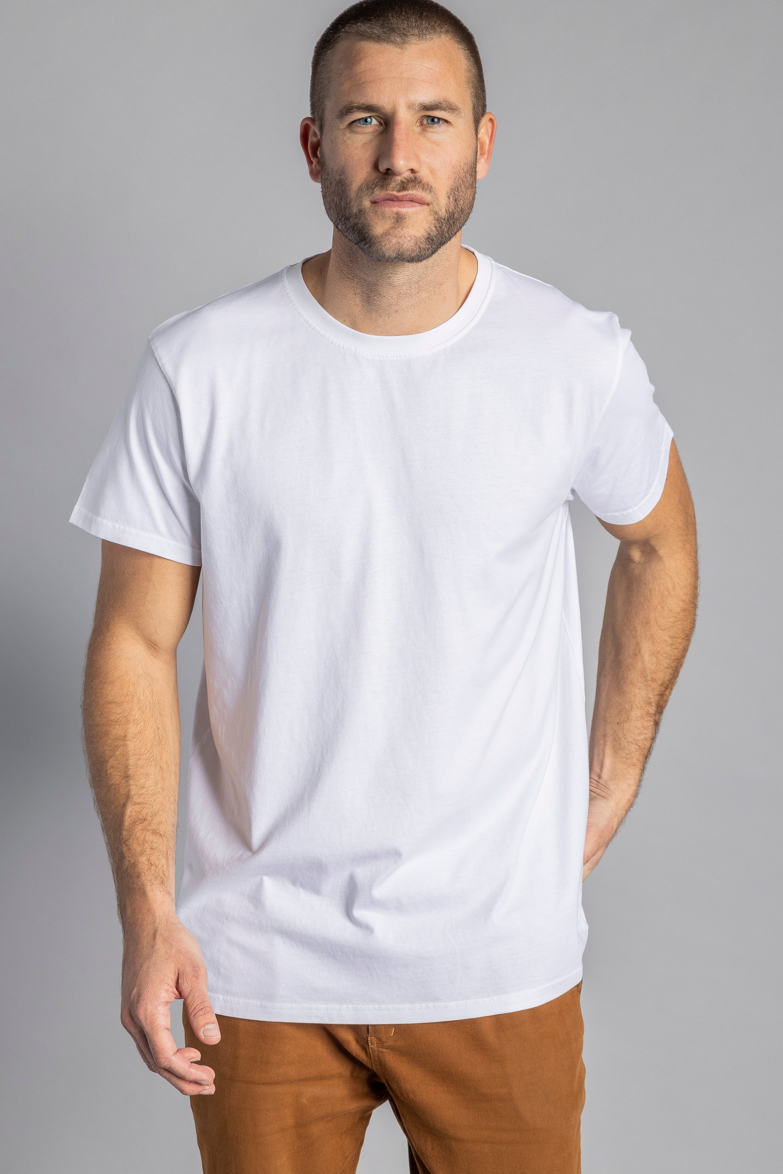 Premium Blank T-Shirt Unisex, White (XS ONLY)